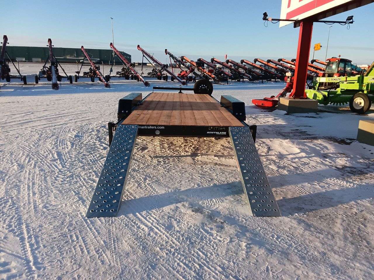 2026 Southland LBA 8'6" x 20' Flat Deck Trailer