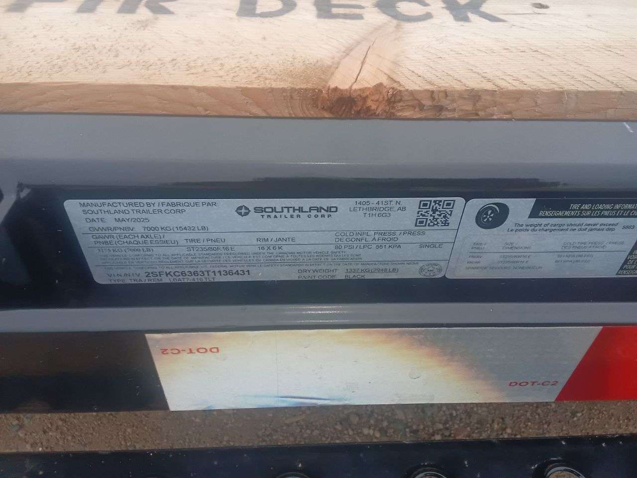 2026 Southland  LBA 8'6" x 20' Partial Tilt