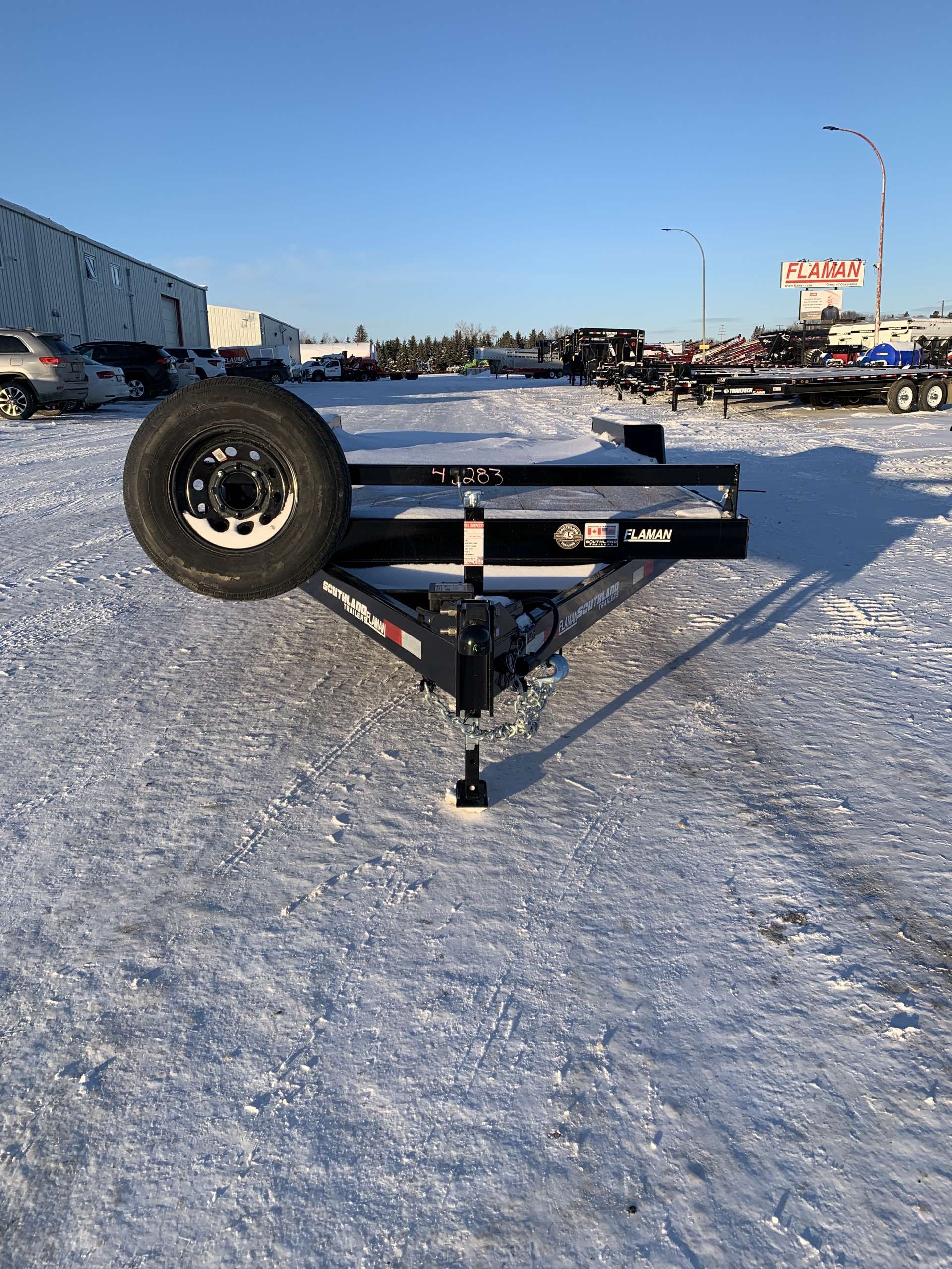 2026 Southland LBA 8'6" x 22' Beavertail Flat Deck Trailer