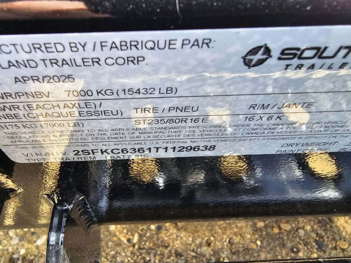 2026 Southland LBA 8'6" x 22' Partial Tilt