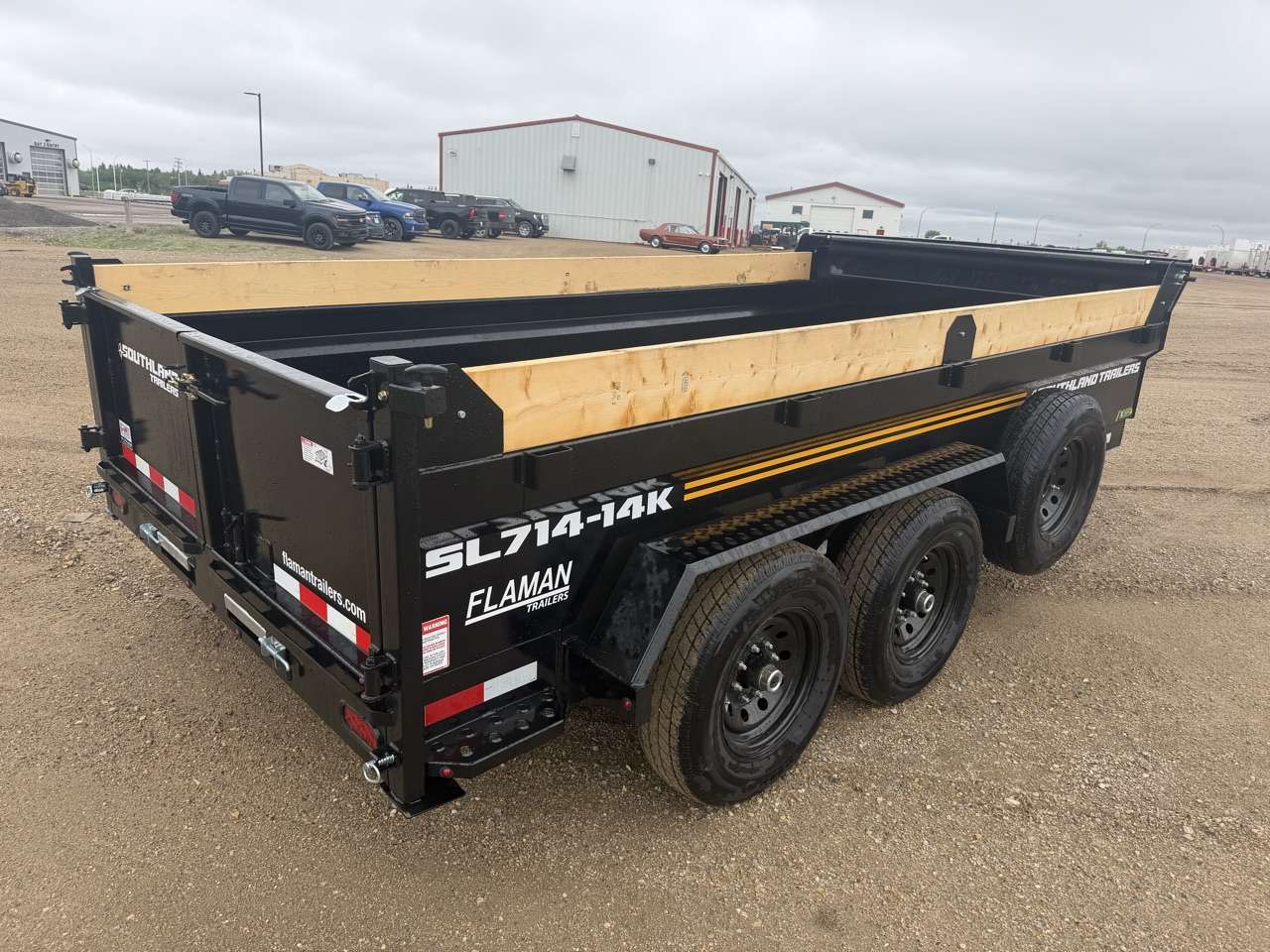 2026 Southland NEW 7' x 14' Dump Tandem 7K Trailer