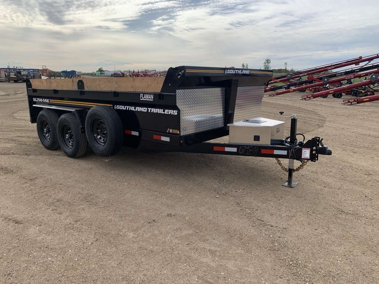 2026 Southland NEW 7' x 14' Dump Tandem 7K Trailer