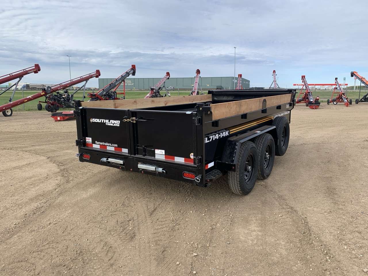2026 Southland NEW 7' x 14' Dump Tandem 7K Trailer