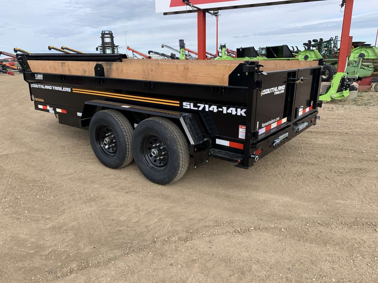 2026 Southland NEW 7' x 14' Dump Tandem 7K Trailer