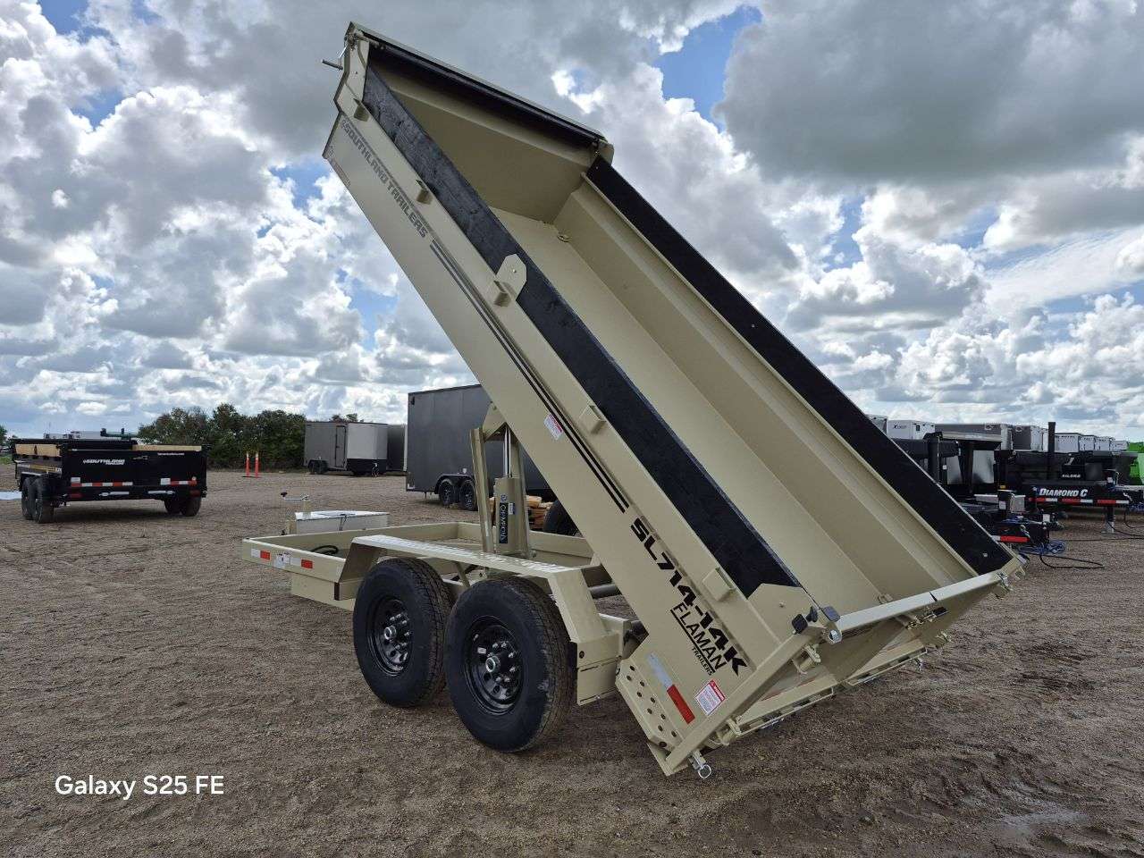 2026 Southland NEW 7' x 14' Dump Tandem 7K Trailer