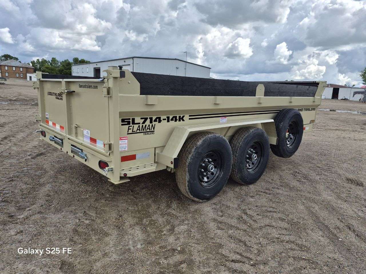 2026 Southland NEW 7' x 14' Dump Tandem 7K Trailer