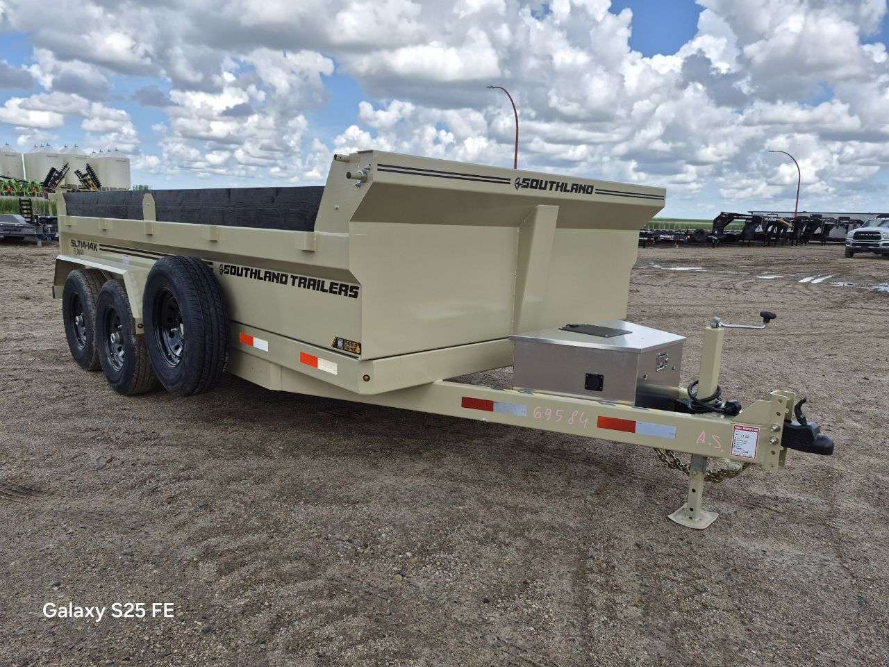 2026 Southland NEW 7' x 14' Dump Tandem 7K Trailer