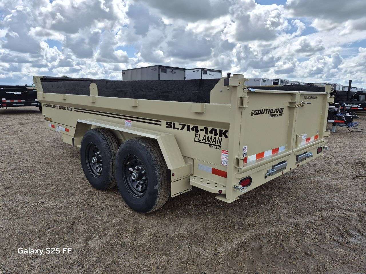 2026 Southland NEW 7' x 14' Dump Tandem 7K Trailer