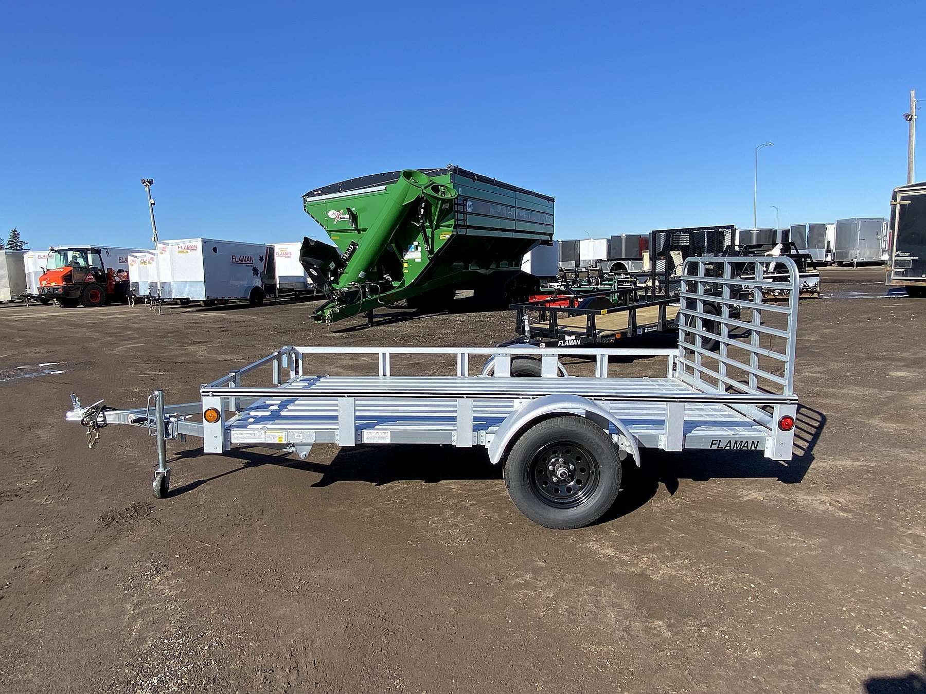 2026 Stirling 5'x10' Rail Side Utility Trailer