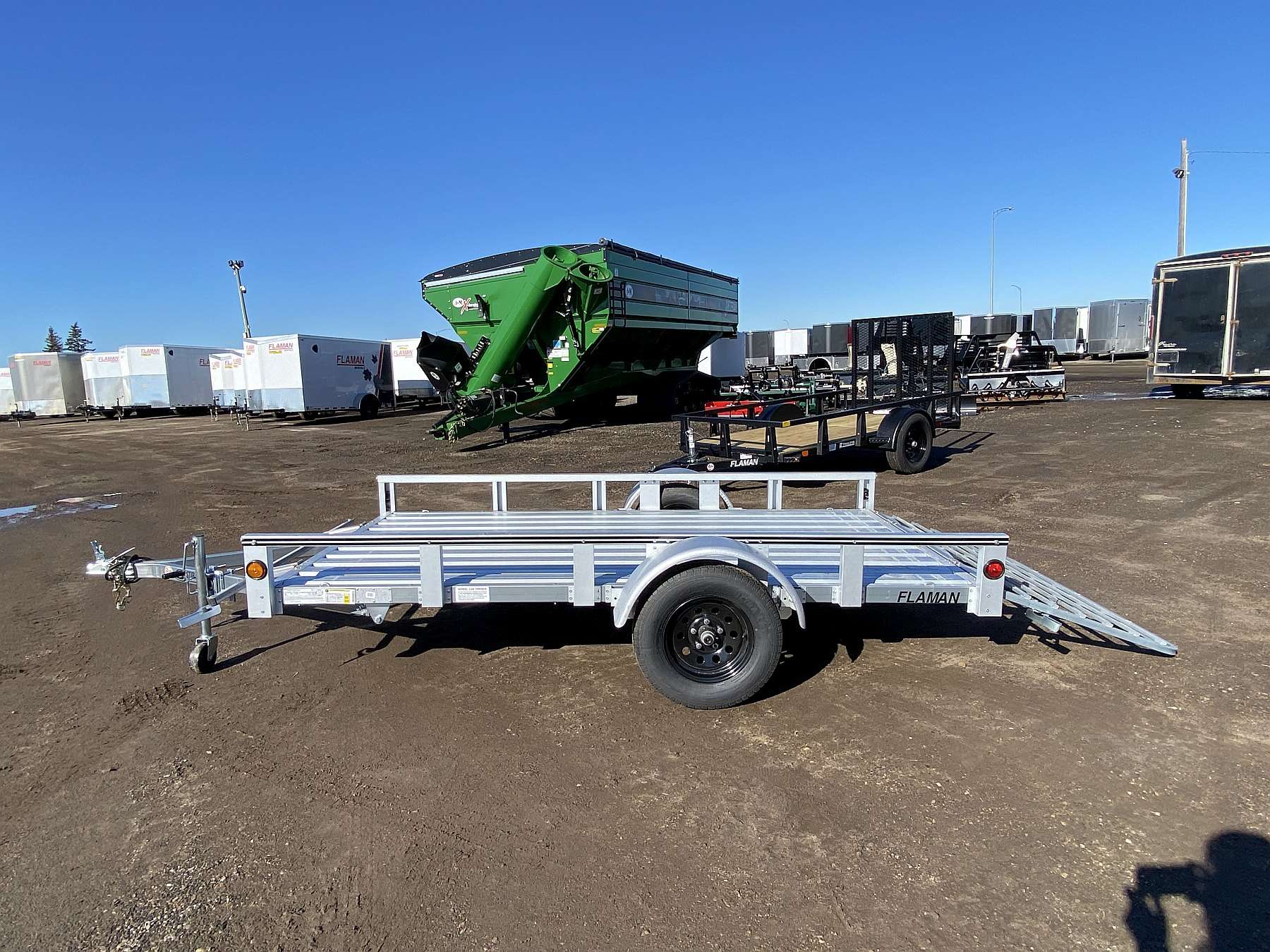 2026 Stirling 5'x10' Rail Side Utility Trailer