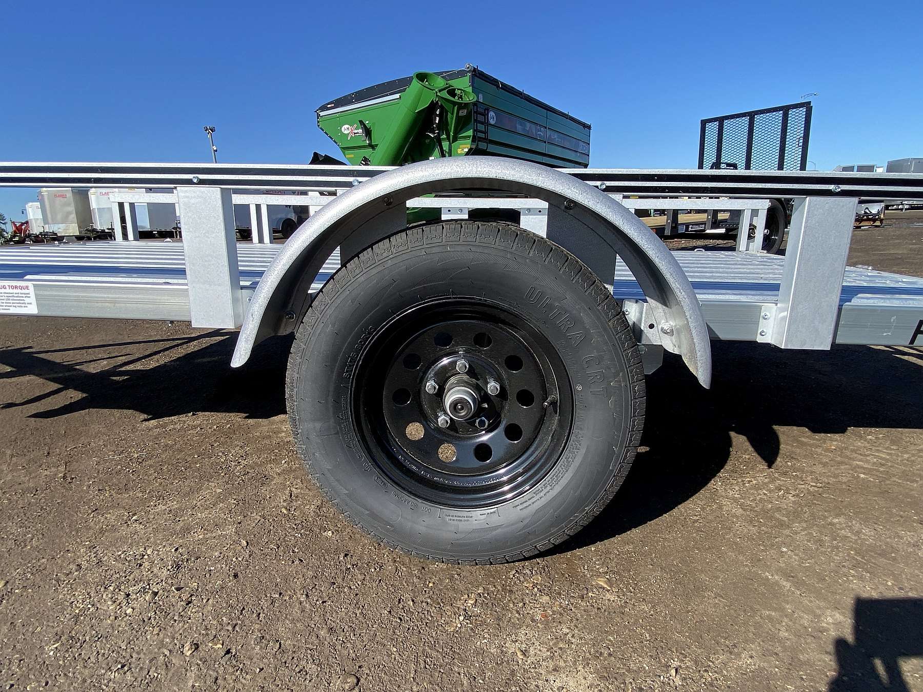 2026 Stirling 5'x10' Rail Side Utility Trailer