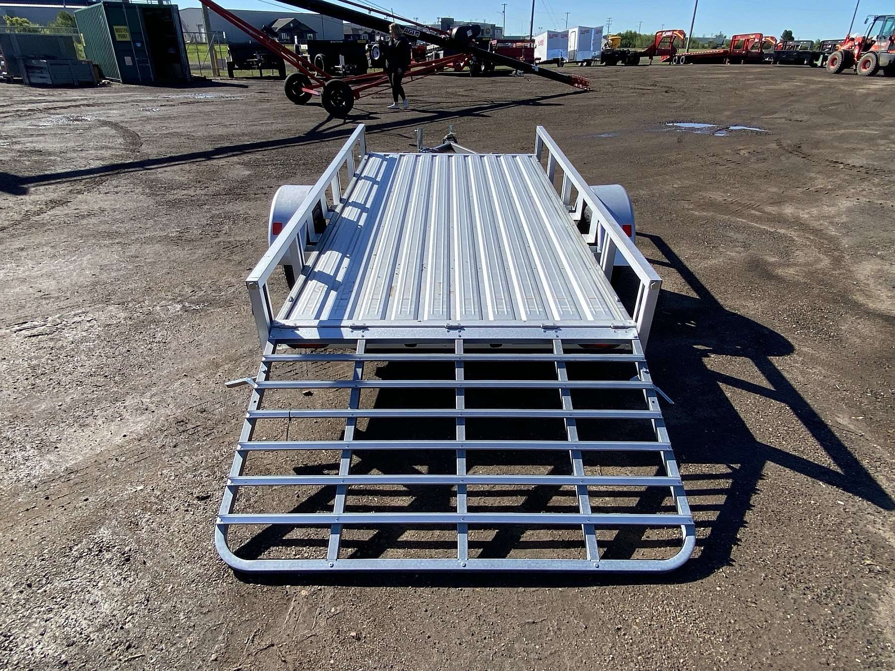 2026 Stirling 5'x10' Rail Side Utility Trailer