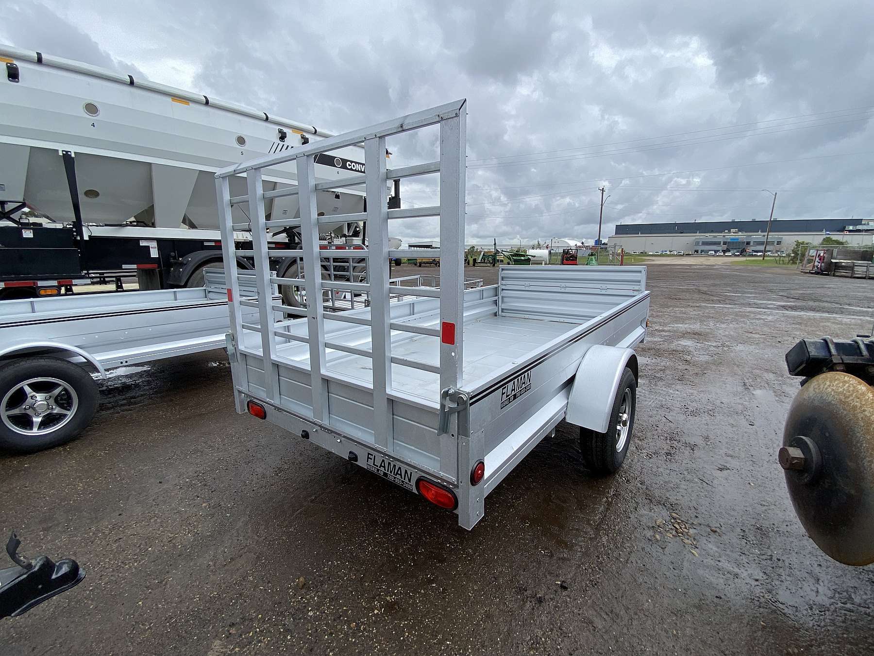 2026 Stirling 5'x10' Solid Side Utility Trailer