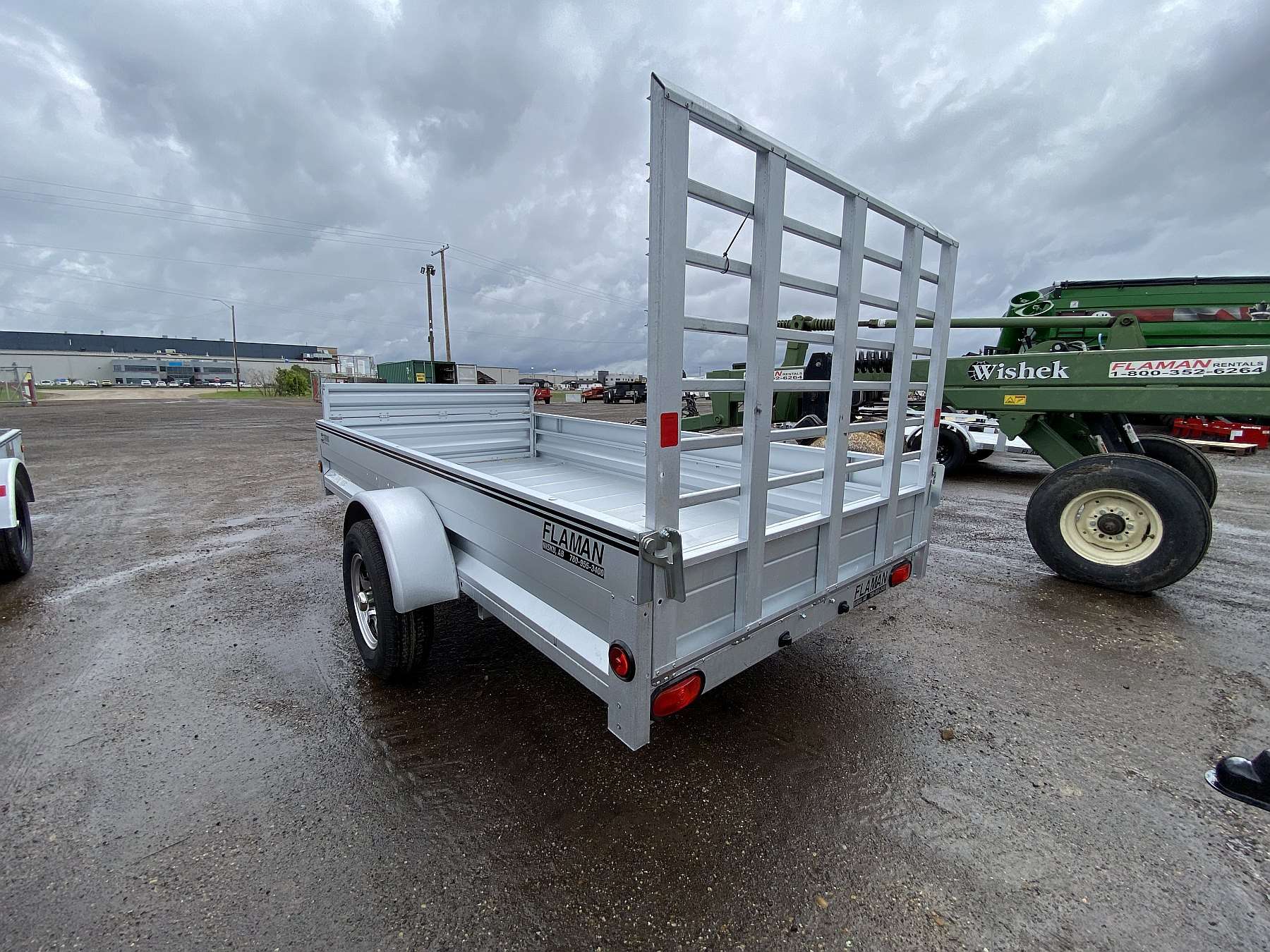 2026 Stirling 5'x10' Solid Side Utility Trailer