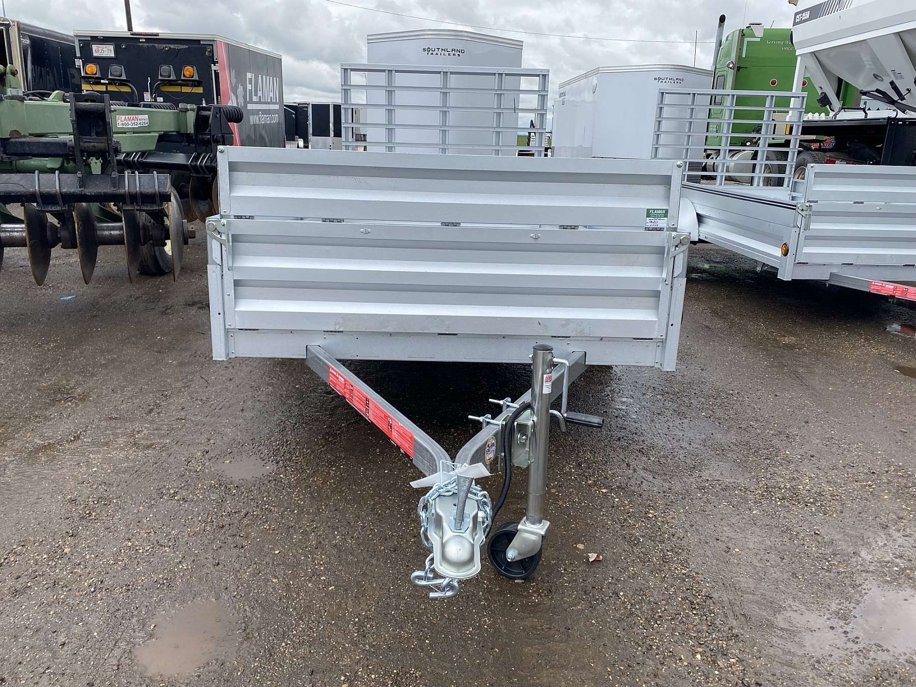 2026 Stirling 5'x10' Solid Side Utility Trailer