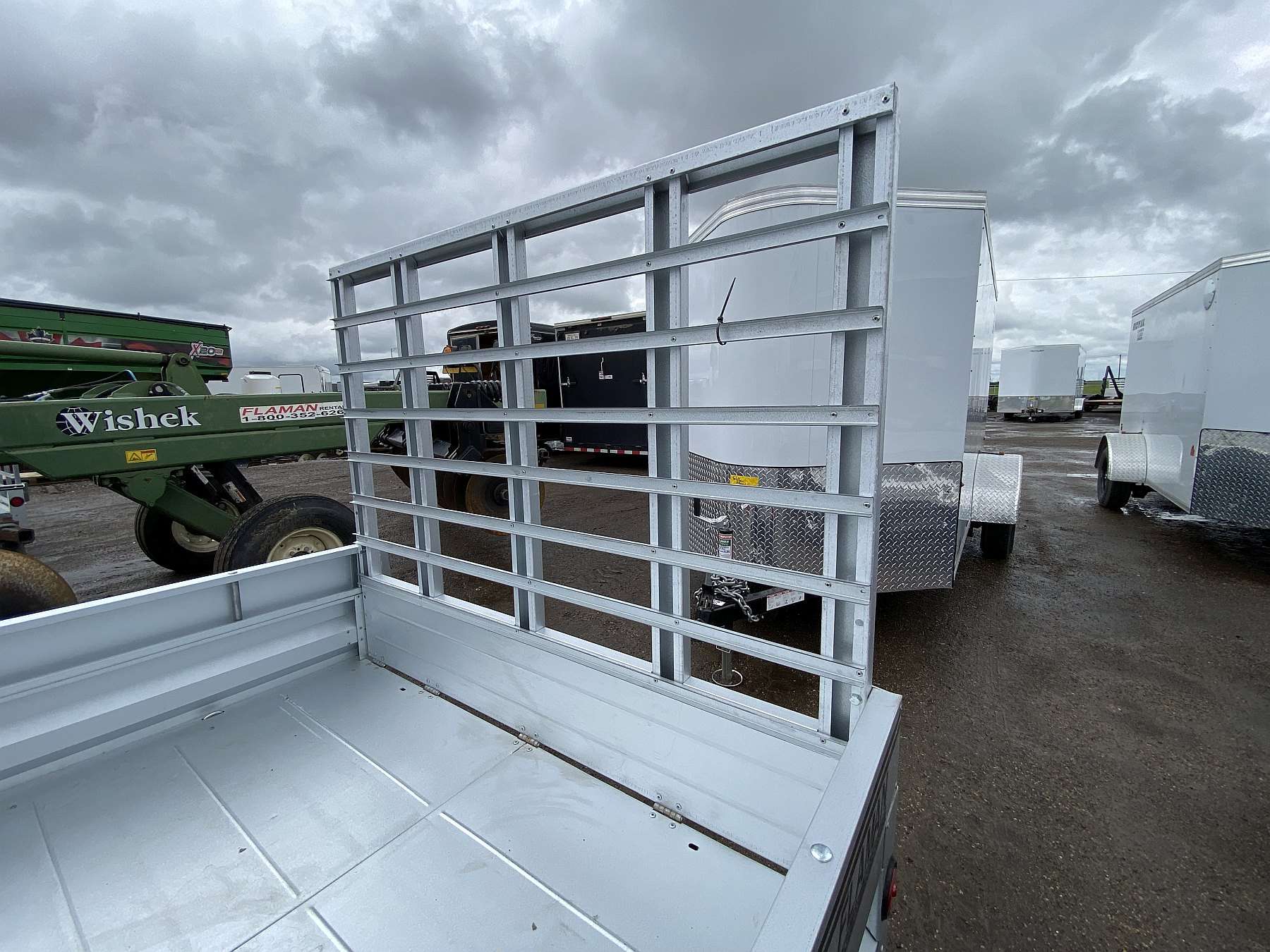 2026 Stirling 5'x10' Solid Side Utility Trailer