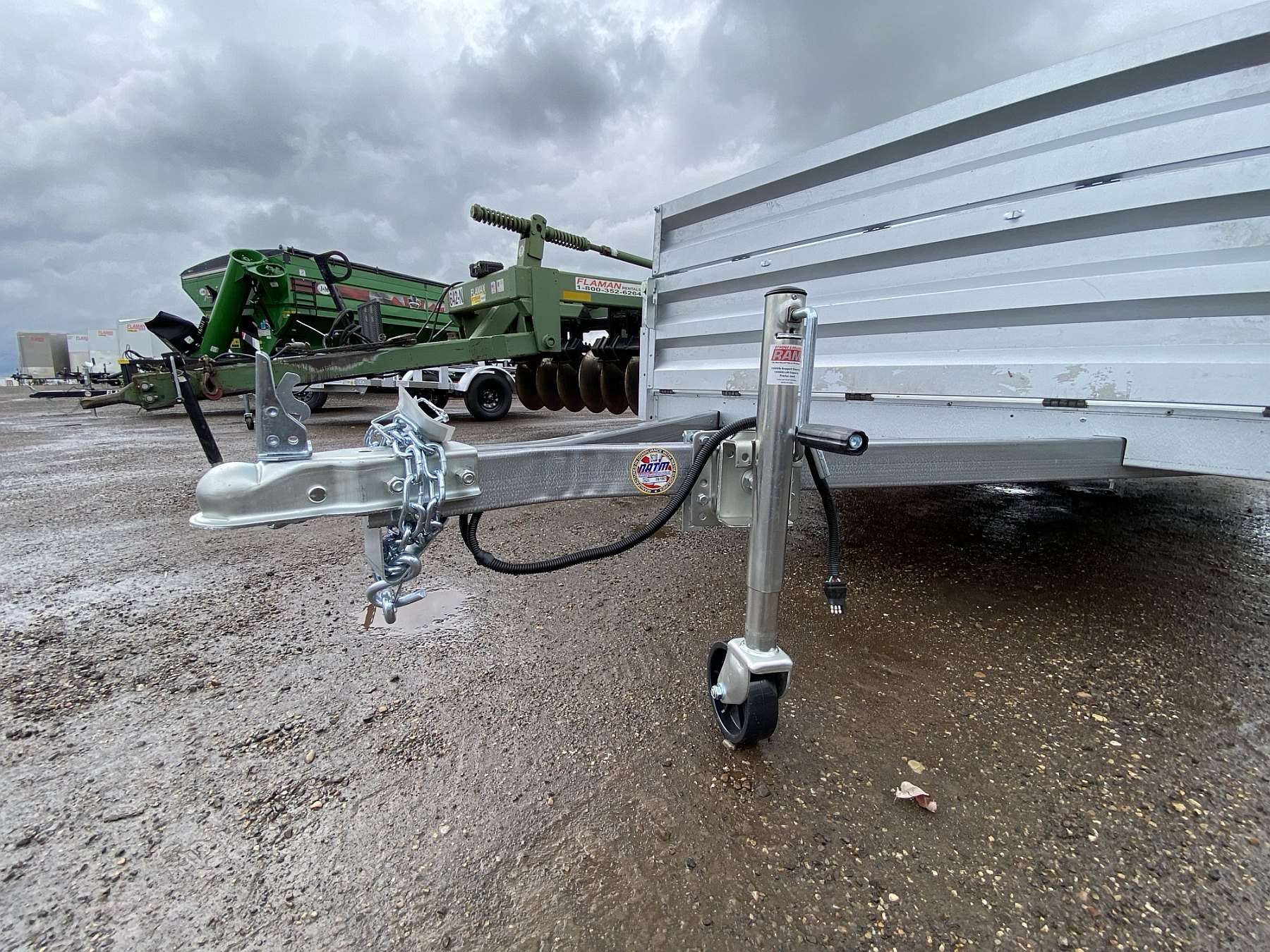 2026 Stirling 5'x10' Solid Side Utility Trailer