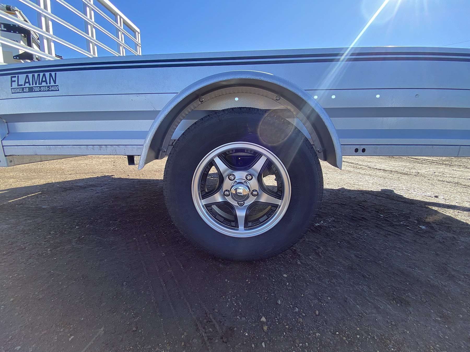 2026 Stirling 5'x10' Solid Side Utility Trailer