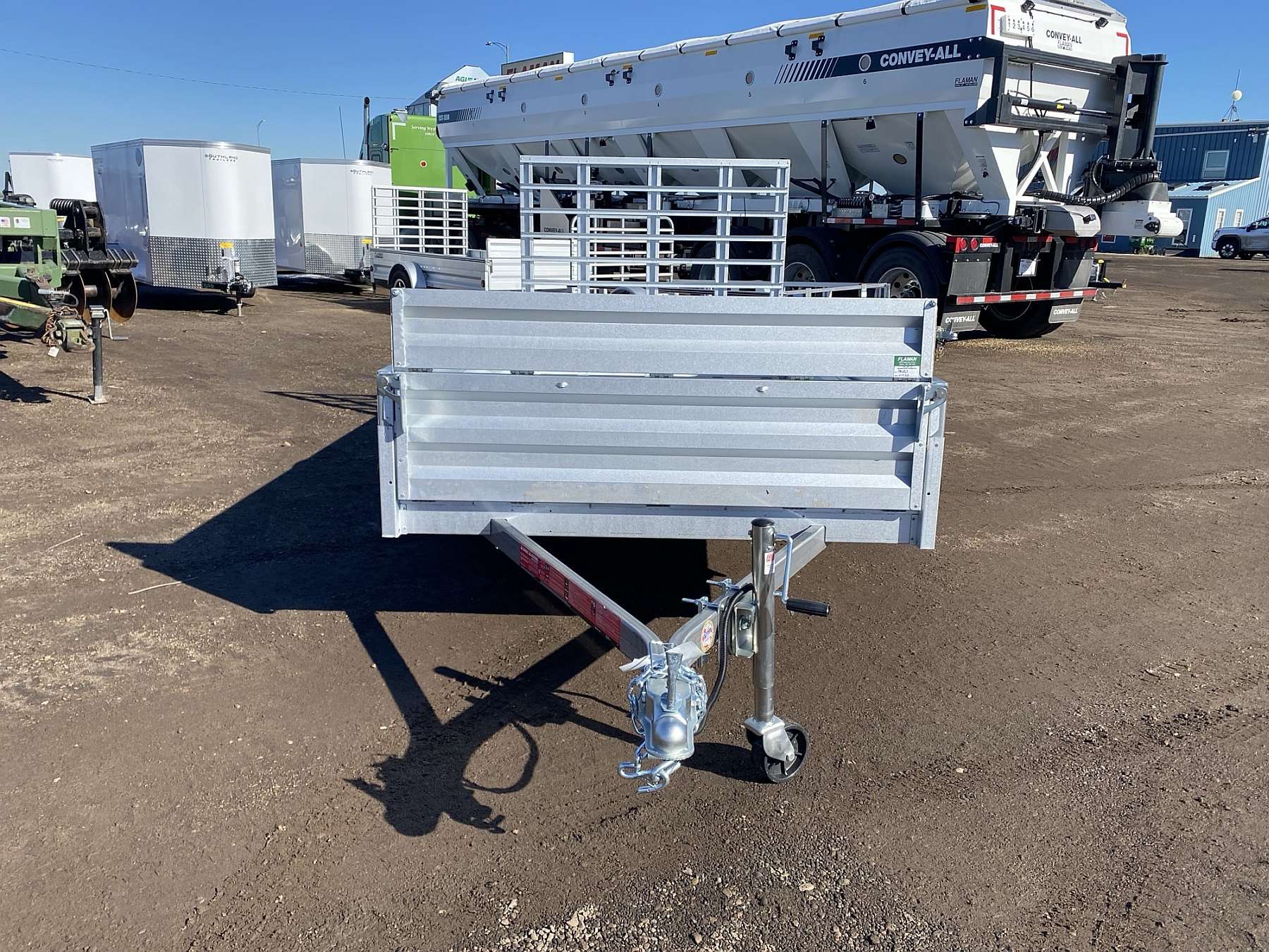 2026 Stirling 5'x10' Solid Side Utility Trailer