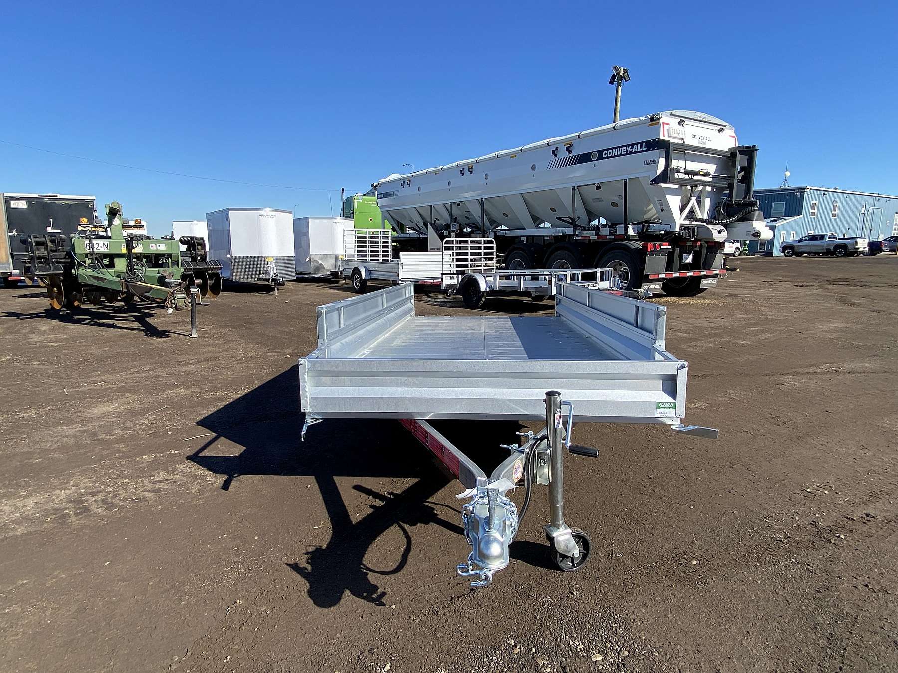 2026 Stirling 5'x10' Solid Side Utility Trailer