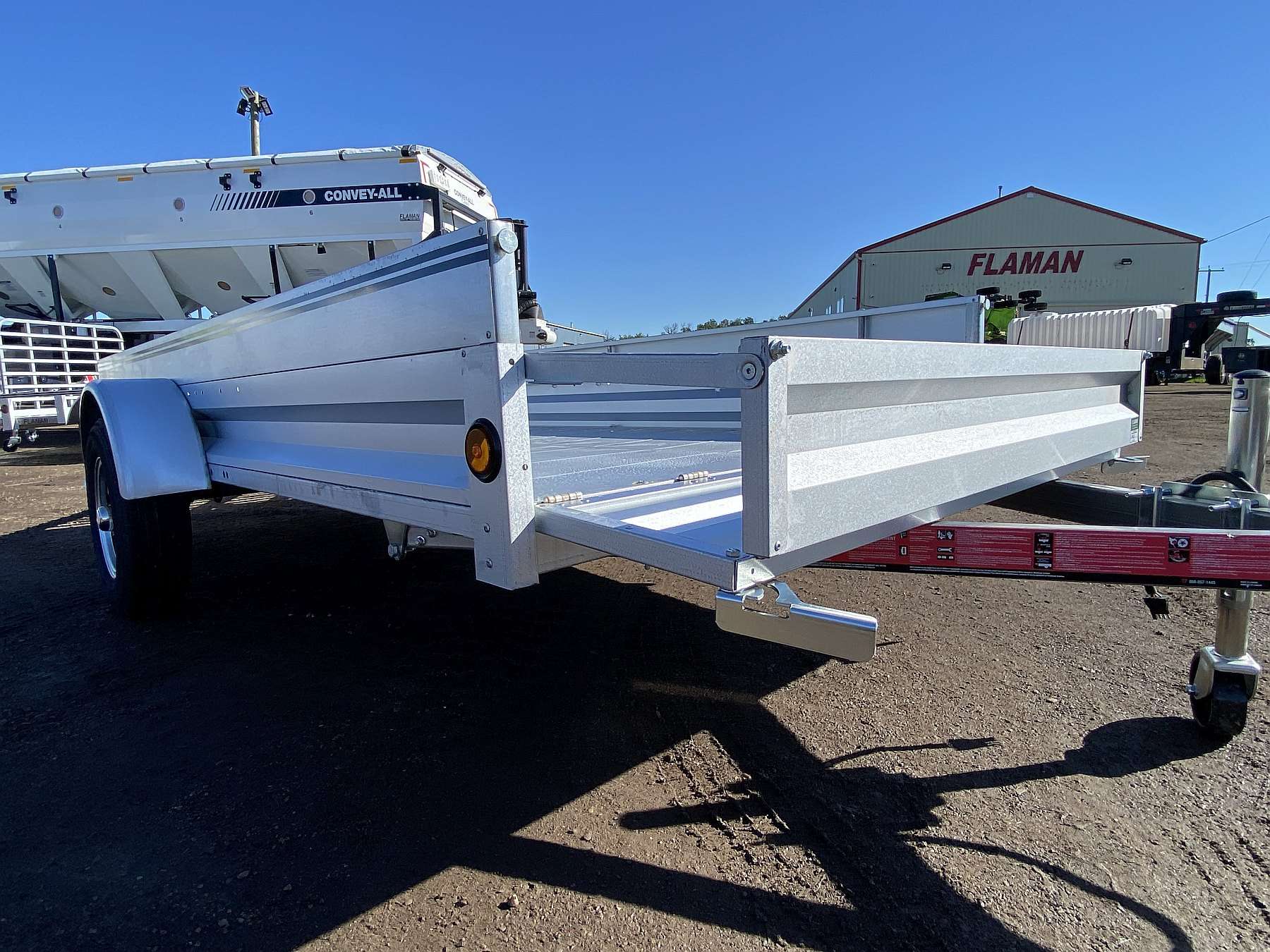 2026 Stirling 5'x10' Solid Side Utility Trailer