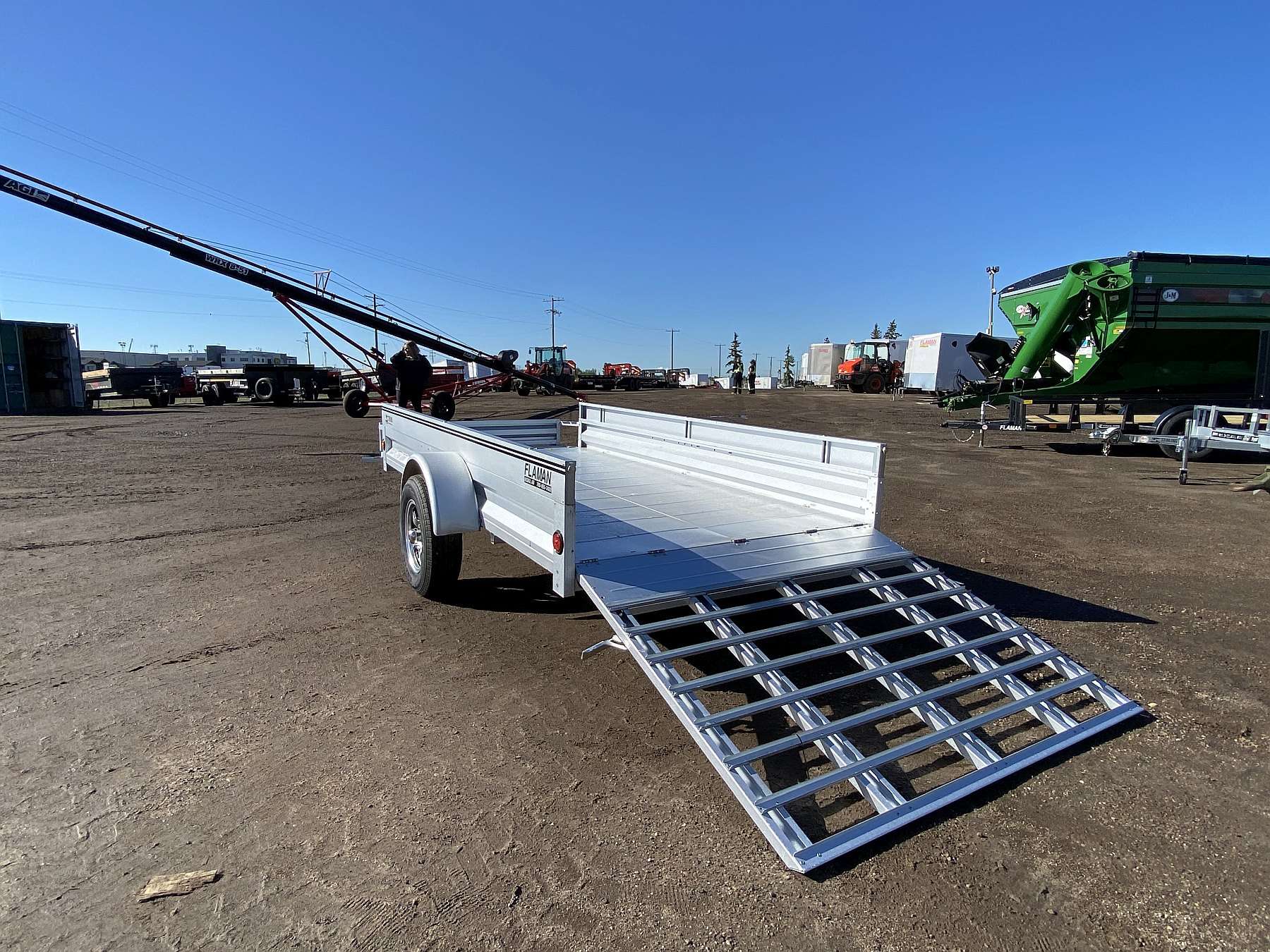 2026 Stirling 5'x10' Solid Side Utility Trailer