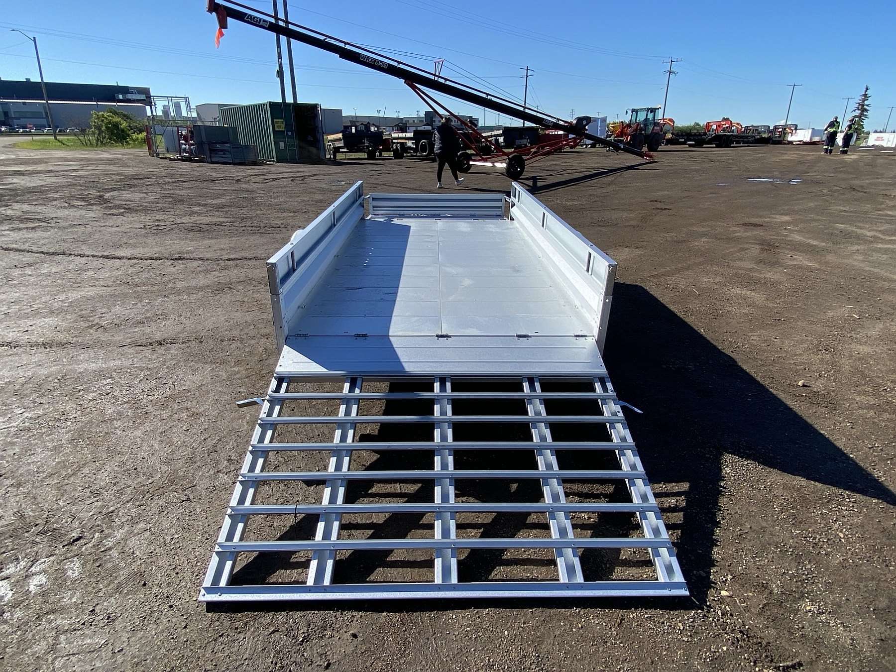 2026 Stirling 5'x10' Solid Side Utility Trailer