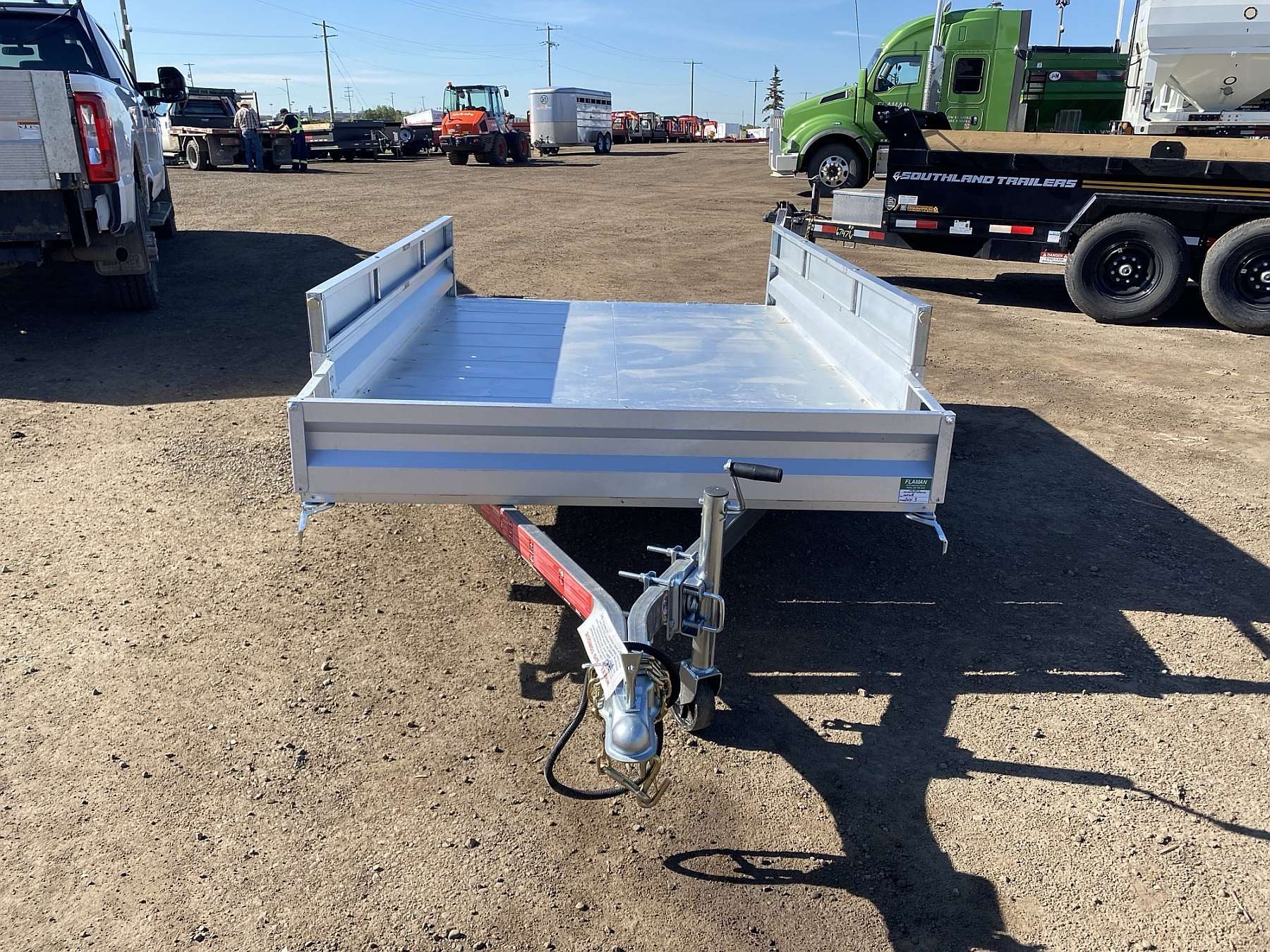 2026 Stirling 5'x7' Solid Side Utility Trailer