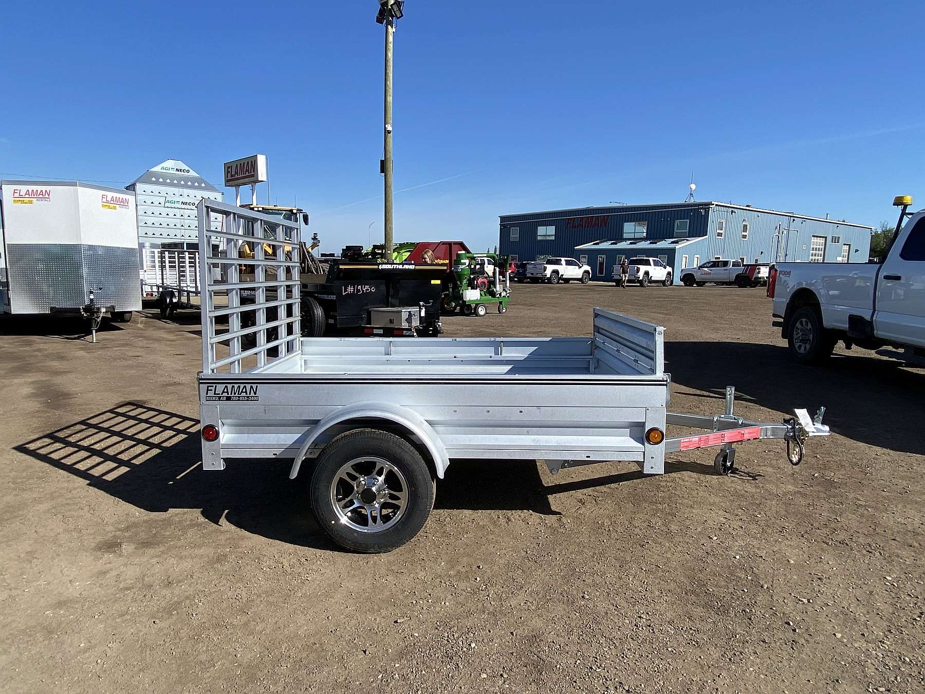 2026 Stirling 5'x7' Solid Side Utility Trailer