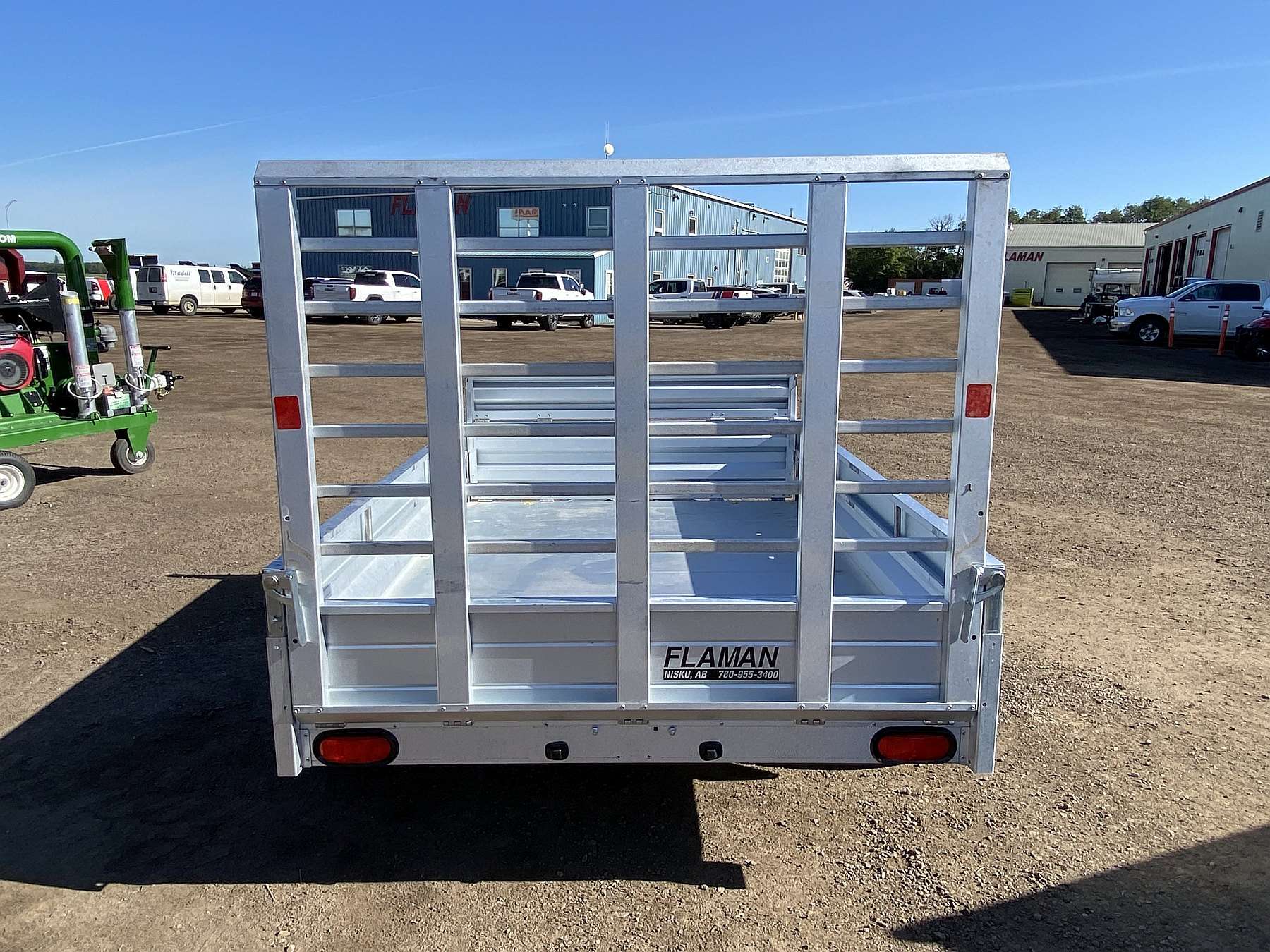 2026 Stirling 5'x7' Solid Side Utility Trailer
