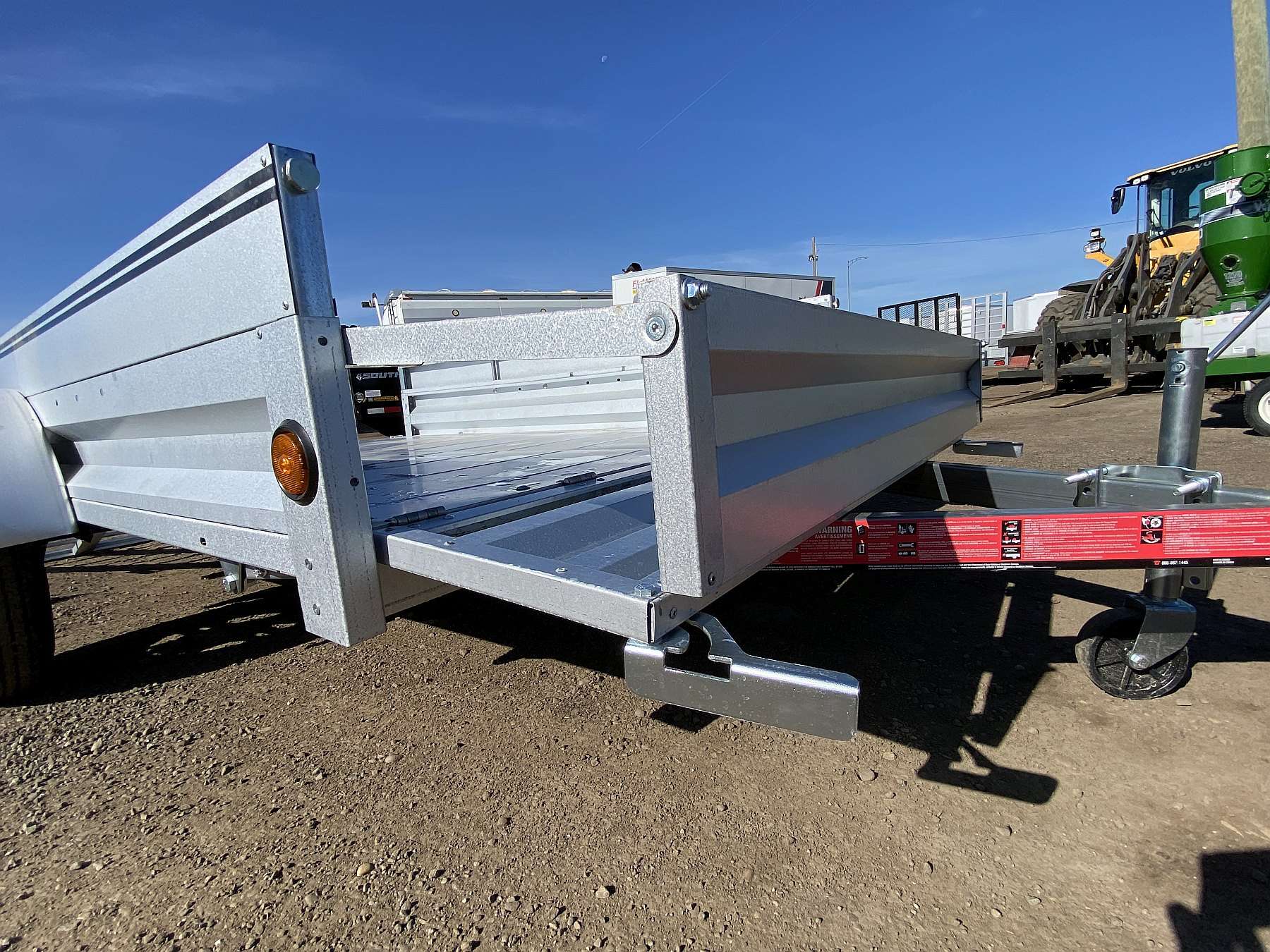 2026 Stirling 5'x7' Solid Side Utility Trailer