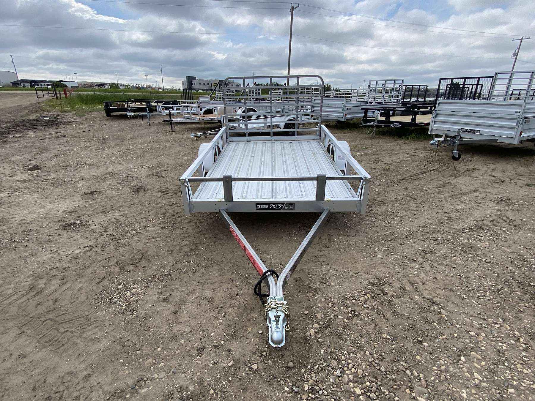 2026 Stirling 5'x8' Rail Side Utility Trailer