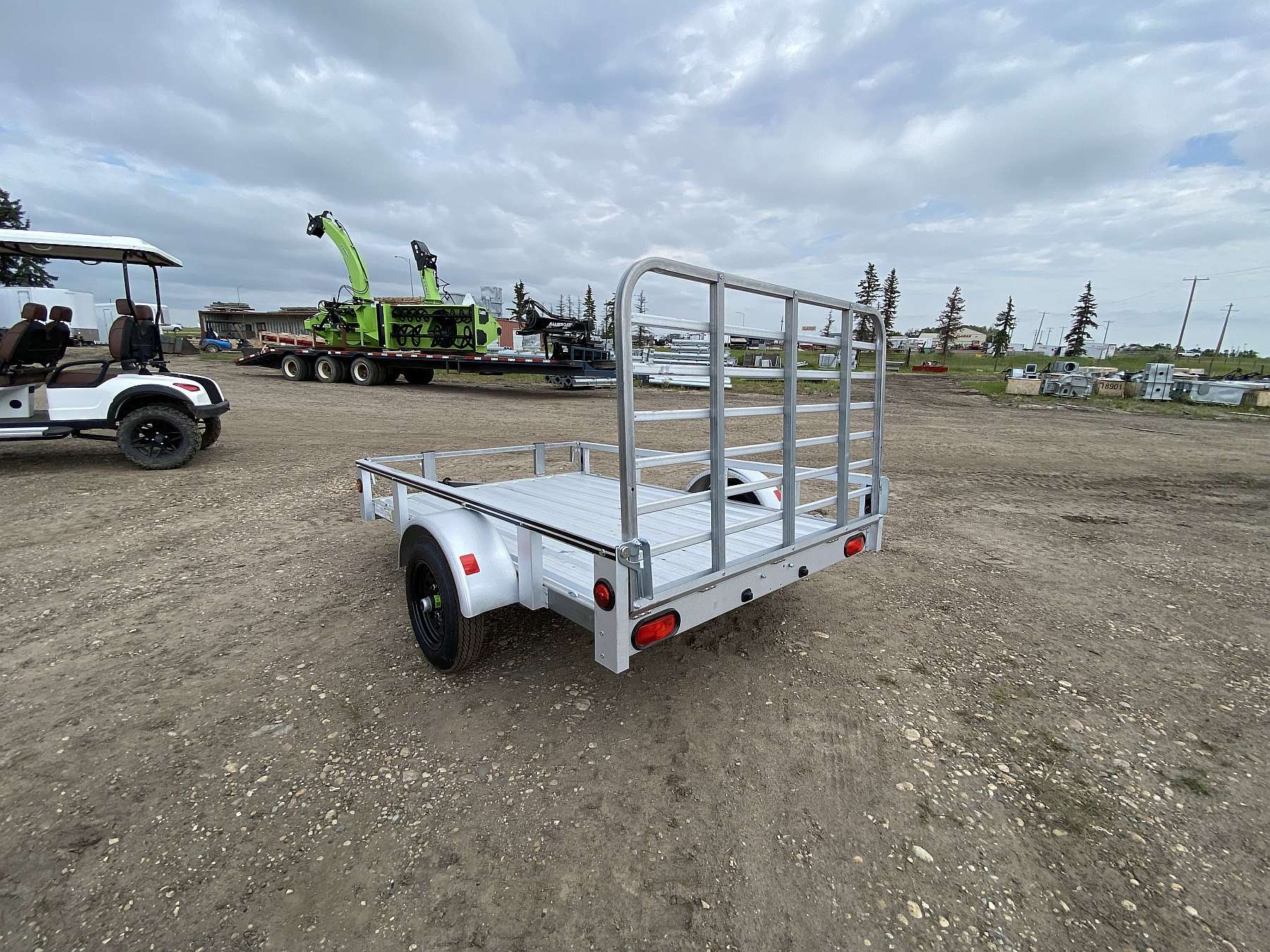 2026 Stirling 5'x8' Rail Side Utility Trailer