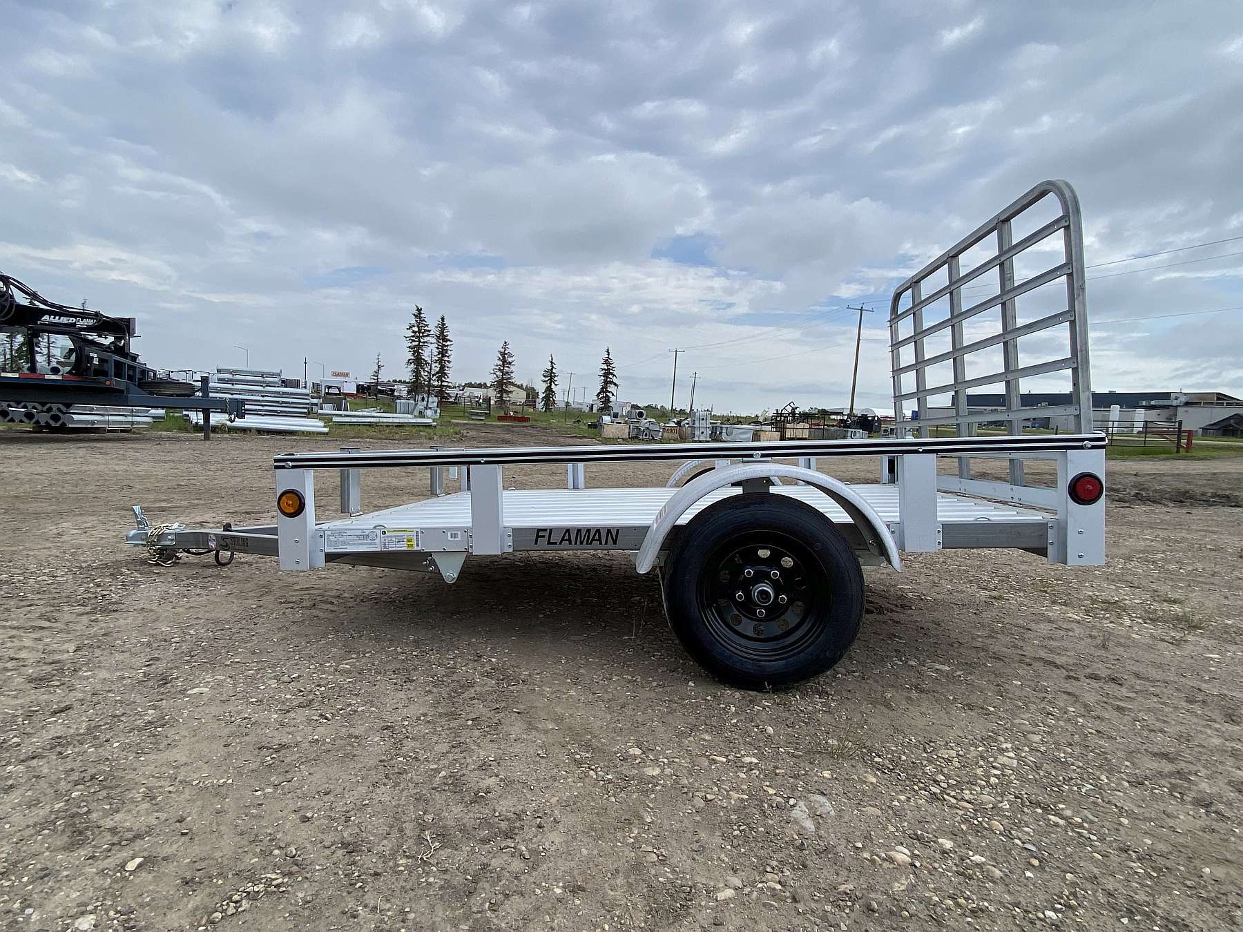 2026 Stirling 5'x8' Rail Side Utility Trailer