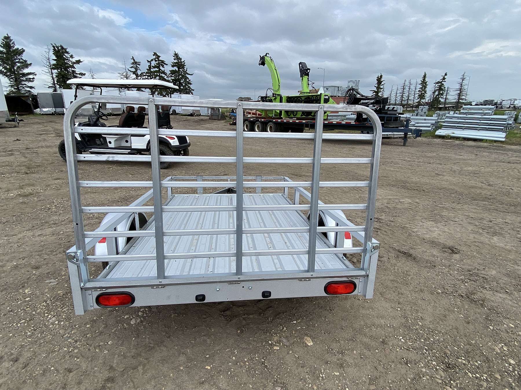 2026 Stirling 5'x8' Rail Side Utility Trailer