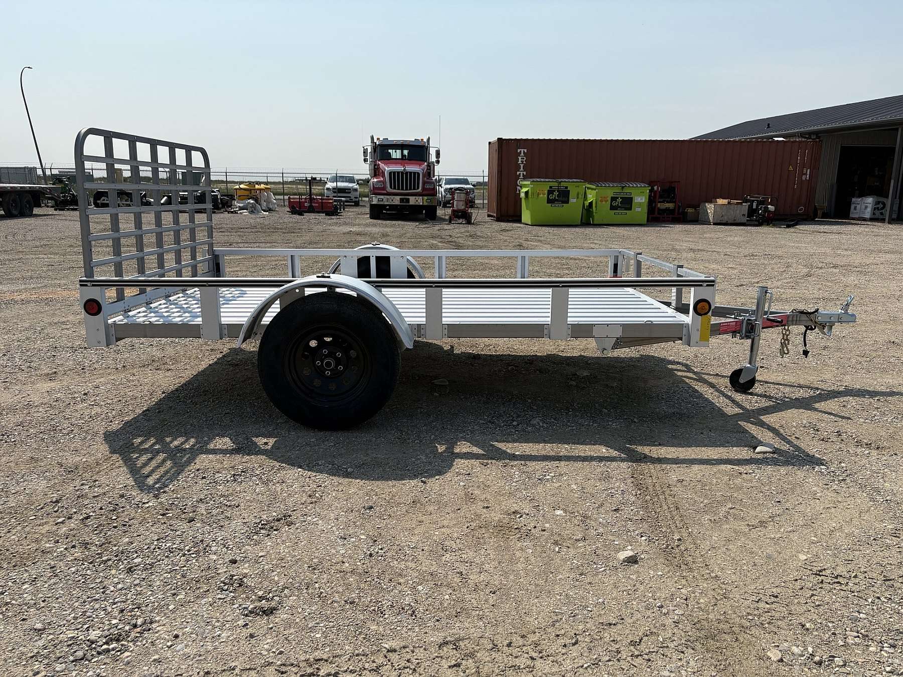 2026 Stirling 6'x10' Rail Side Utility Trailer
