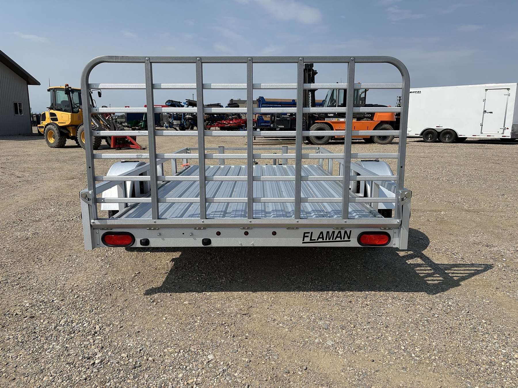 2026 Stirling 6'x10' Rail Side Utility Trailer