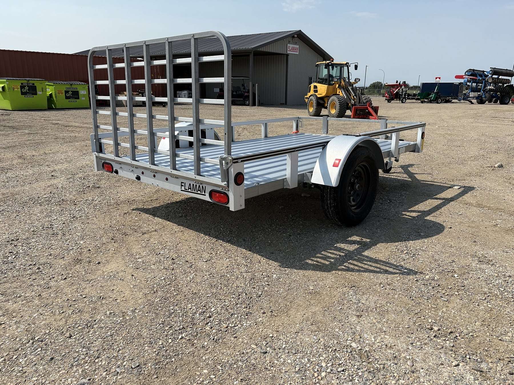 2026 Stirling 6'x10' Rail Side Utility Trailer