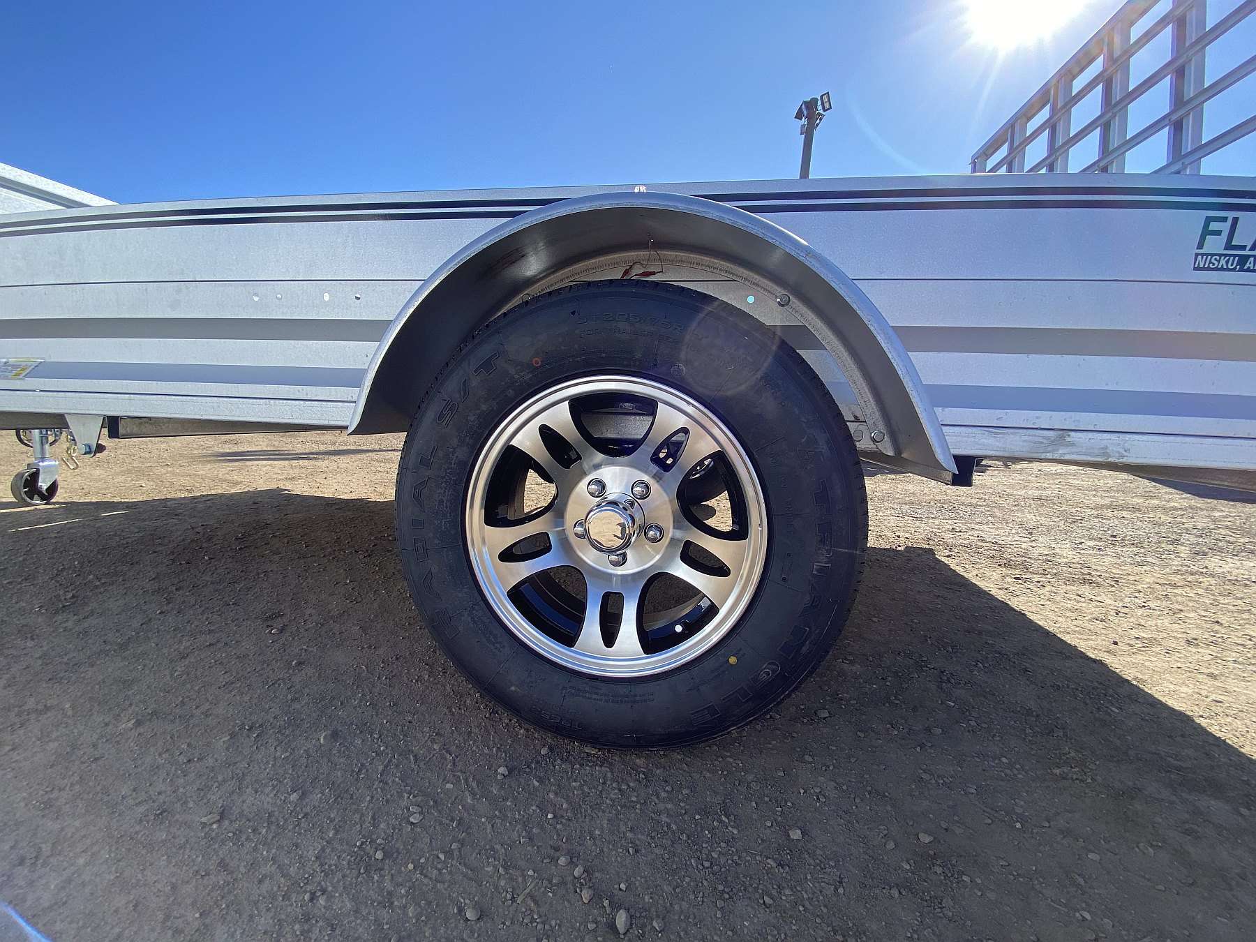 2026 Stirling 6'x10' Solid Side Utility Trailer