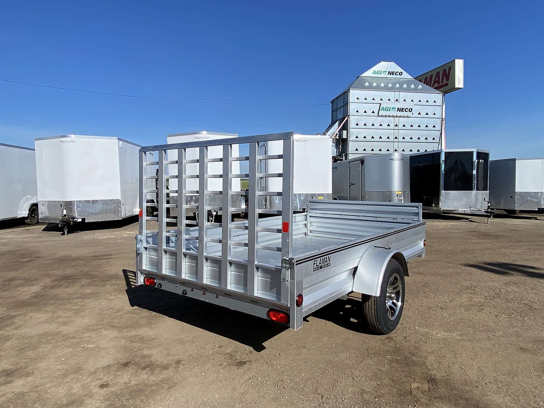 2026 Stirling 6'x10' Solid Side Utility Trailer