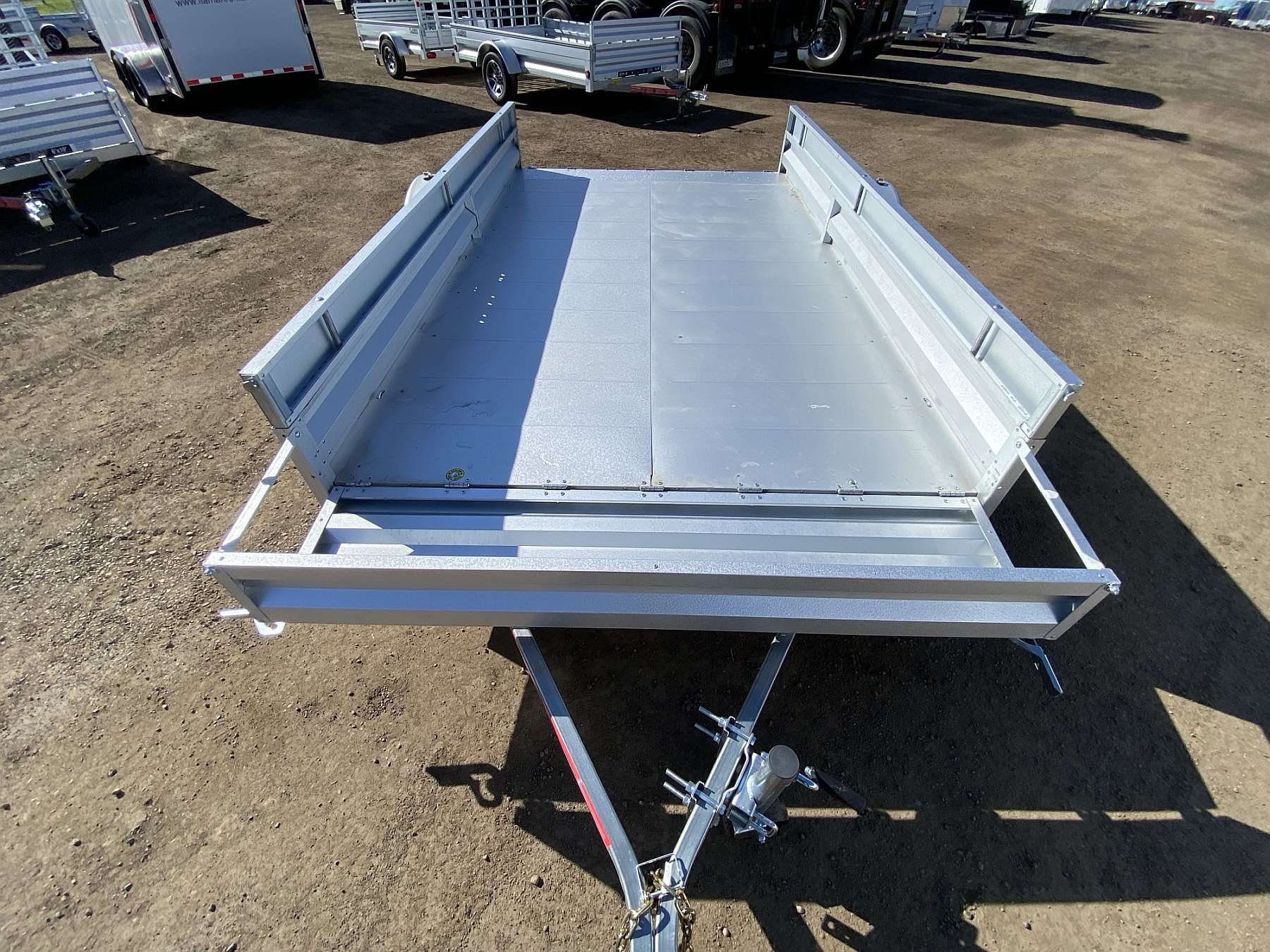 2026 Stirling 6'x10' Solid Side Utility Trailer