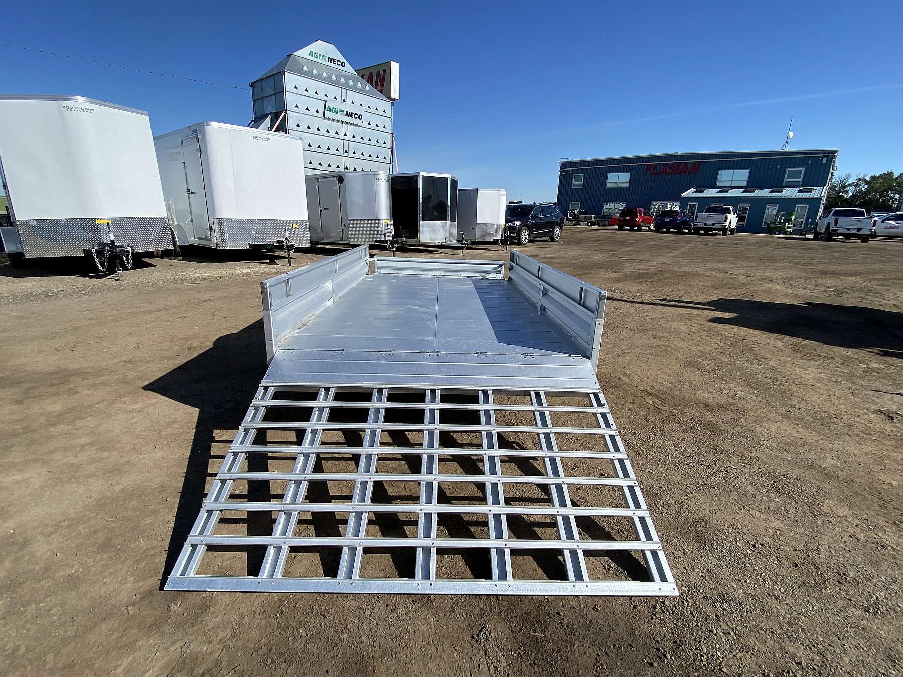2026 Stirling 6'x10' Solid Side Utility Trailer