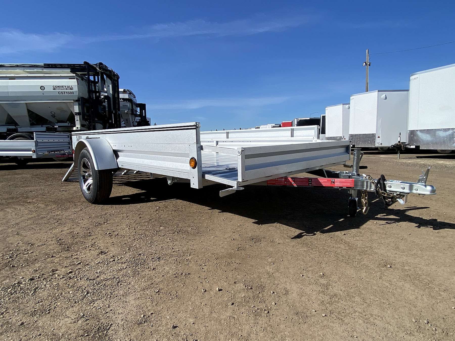2026 Stirling 6'x10' Solid Side Utility Trailer