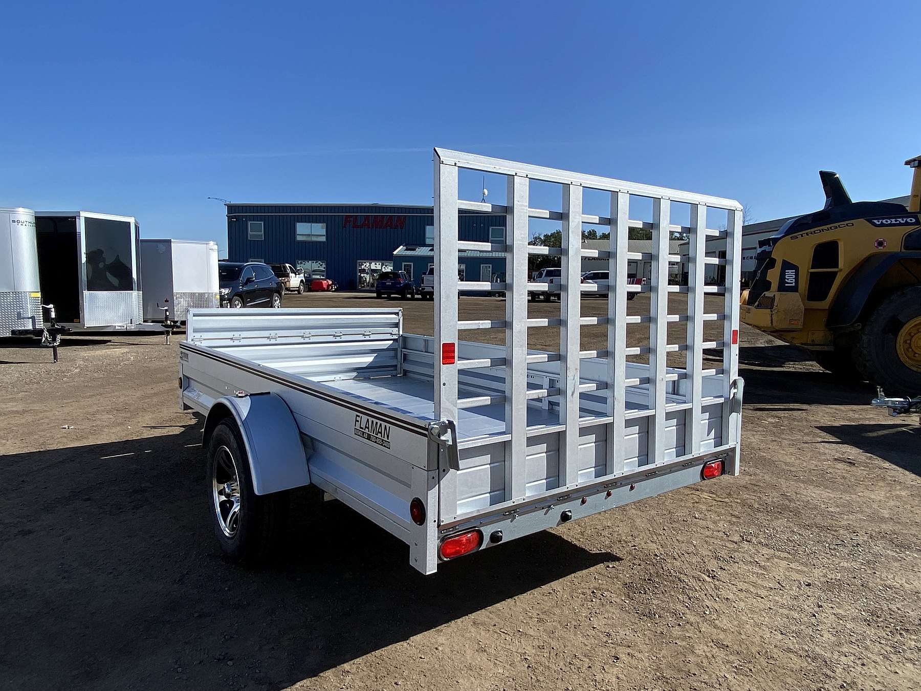 2026 Stirling 6'x10' Solid Side Utility Trailer