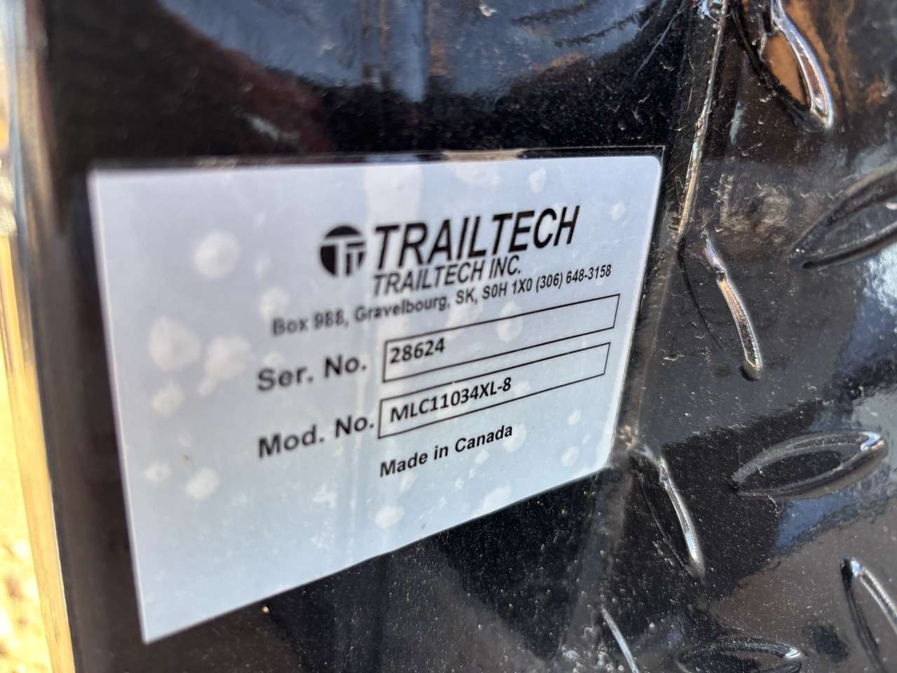 2026 Trailtech 11'3" Truck Deck