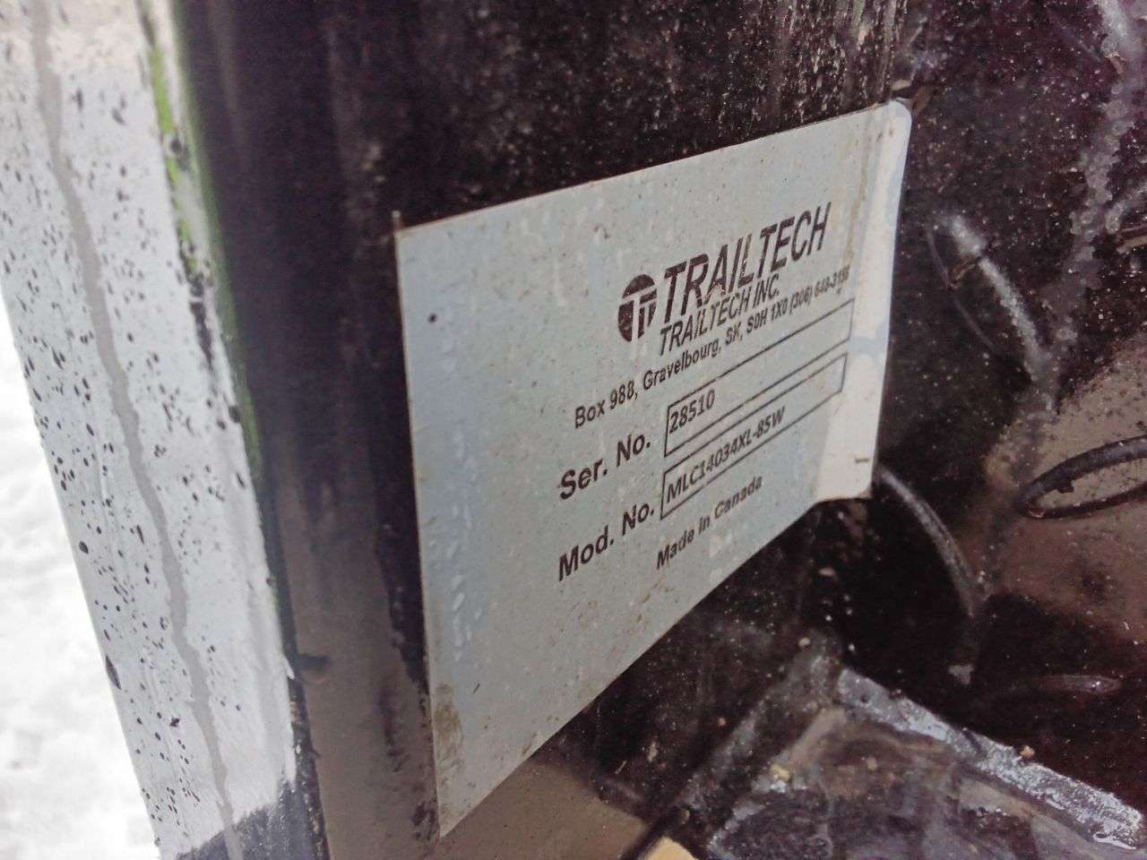 2026 Trailtech 14' Truck Deck