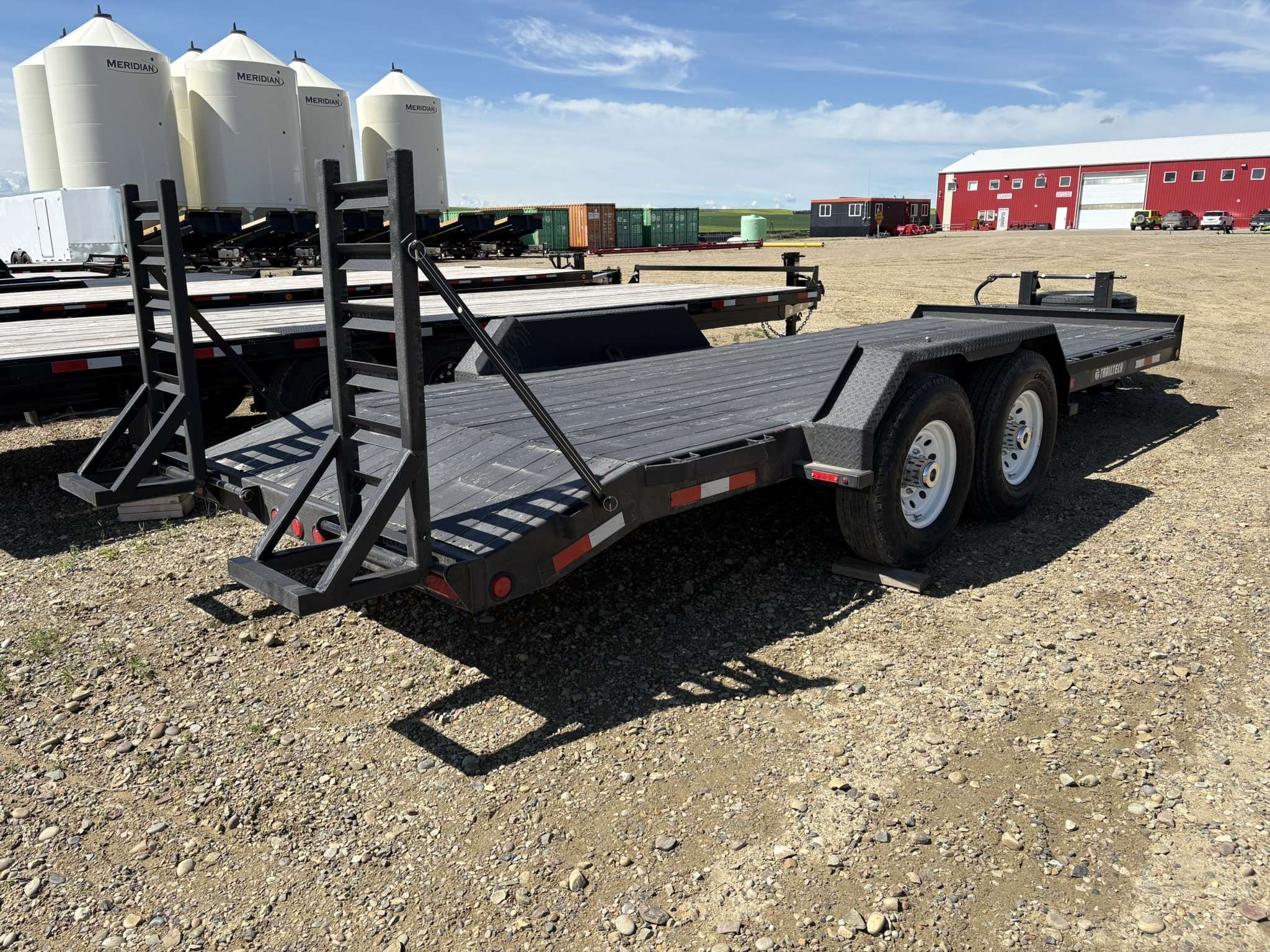 2026 Trailtech 18' + 2' BT Flat Deck Tandem 8K Trailer