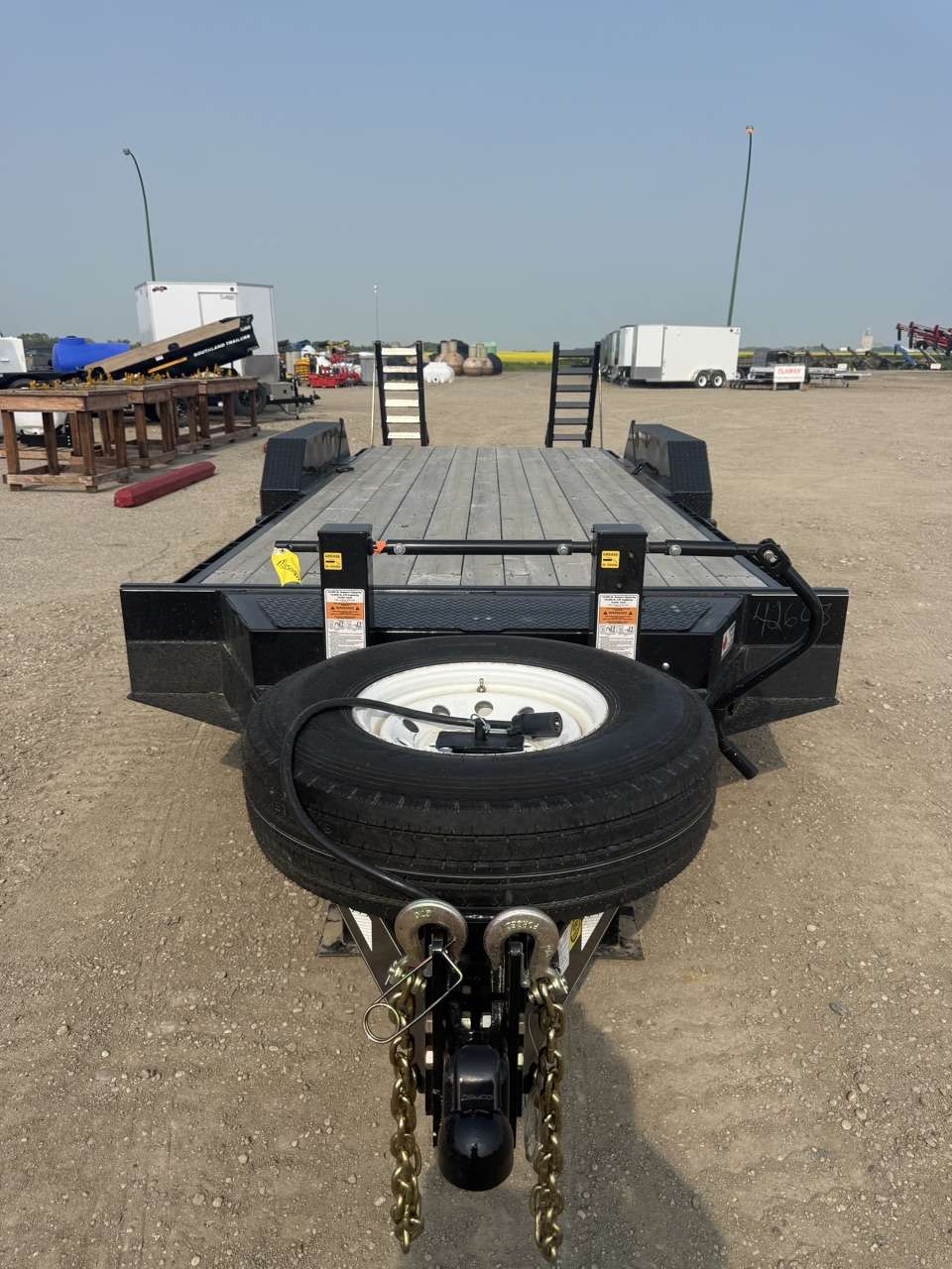 2026 Trailtech 18' + 2' BT Flat Deck Tandem 8K Trailer