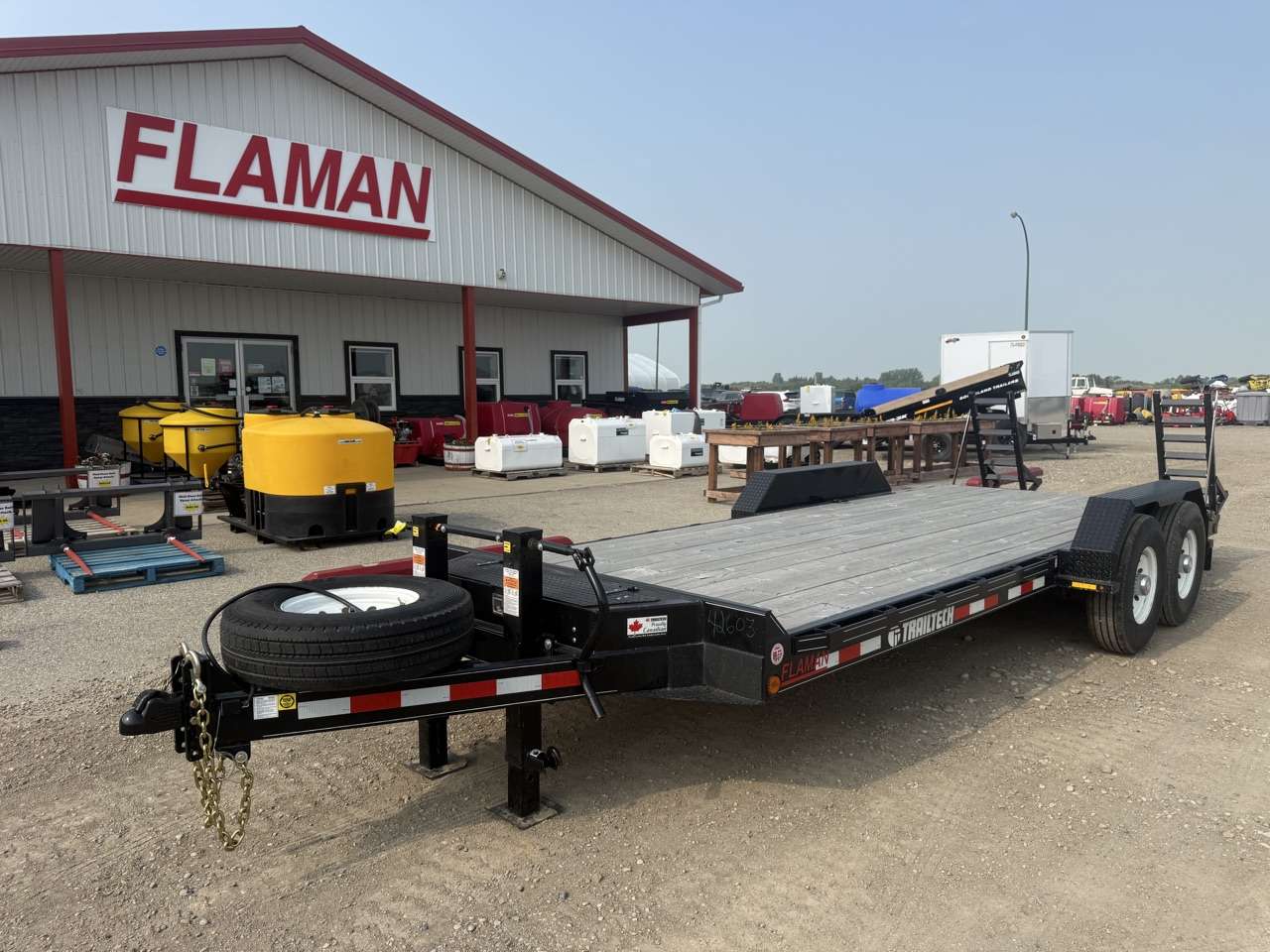 2026 Trailtech 18' + 2' BT Flat Deck Tandem 8K Trailer