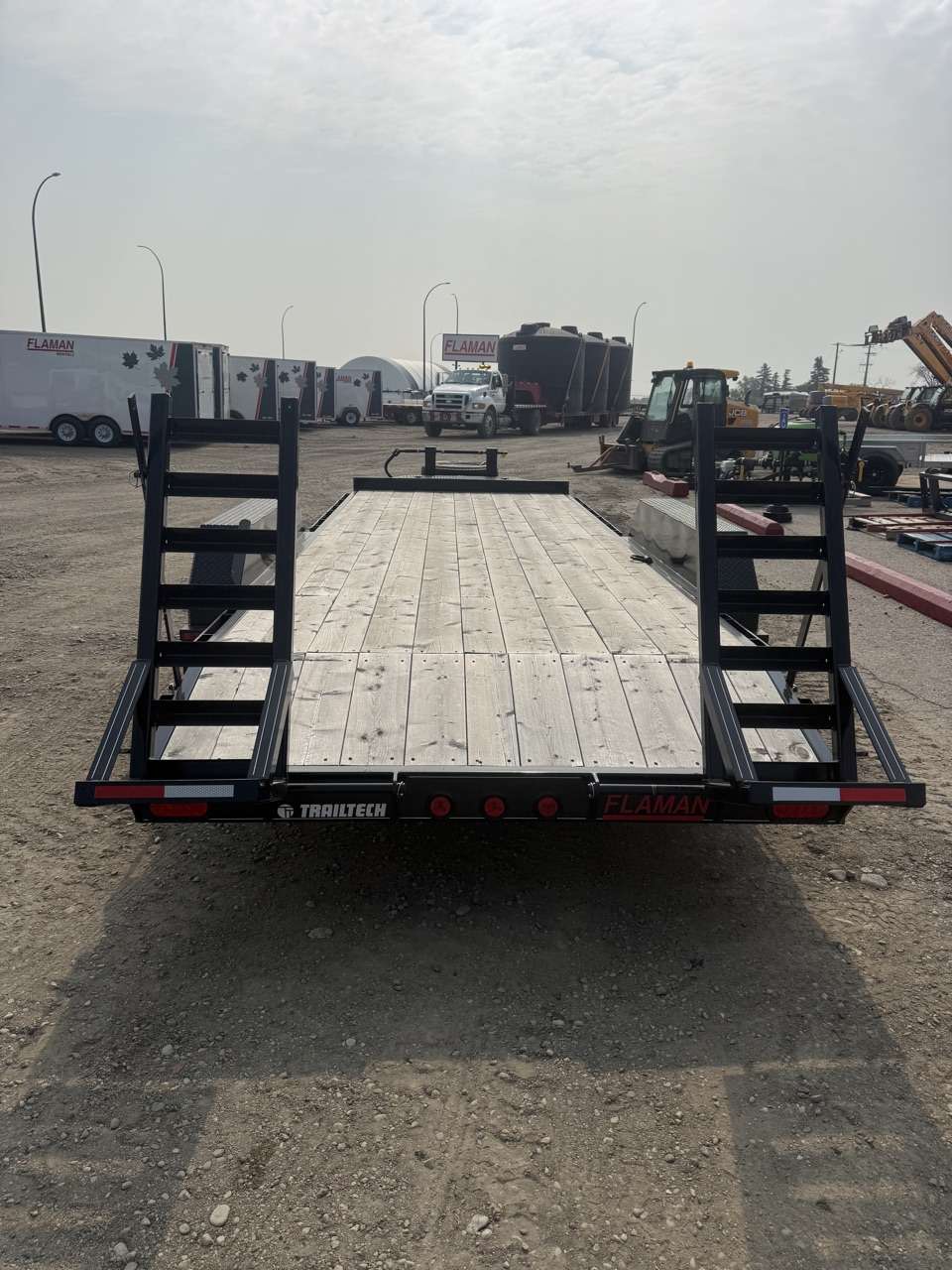 2026 Trailtech 18' + 2' BT Flat Deck Tandem 8K Trailer